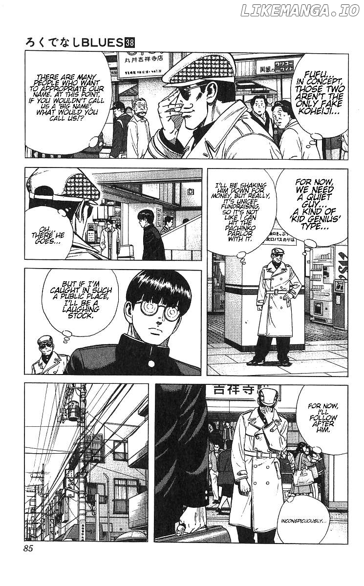 Rokudenashi Blues Chapter 372 - page 17