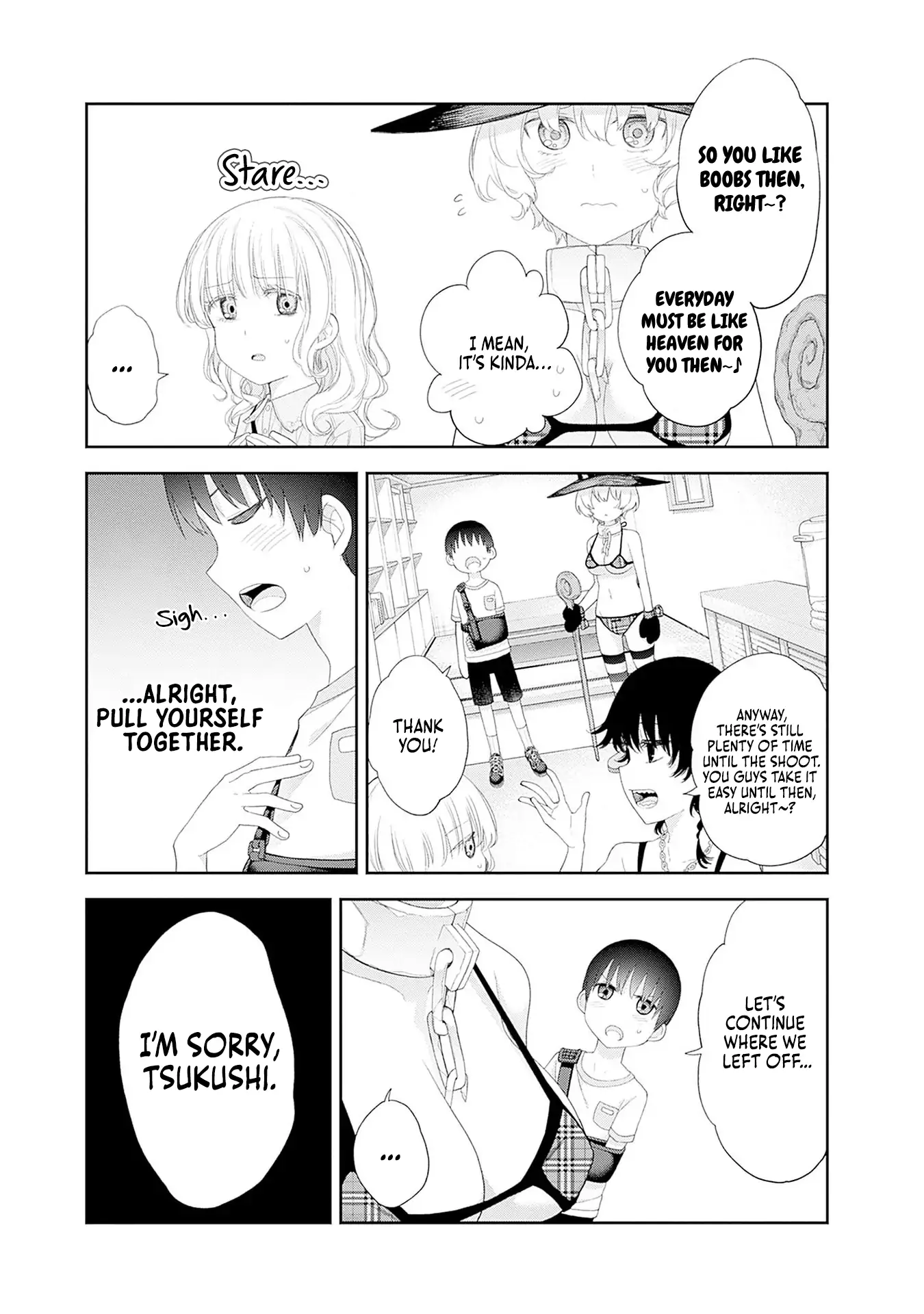 The Shikisaki Sisters Want To Be Exposed Chapter 38 - page 9