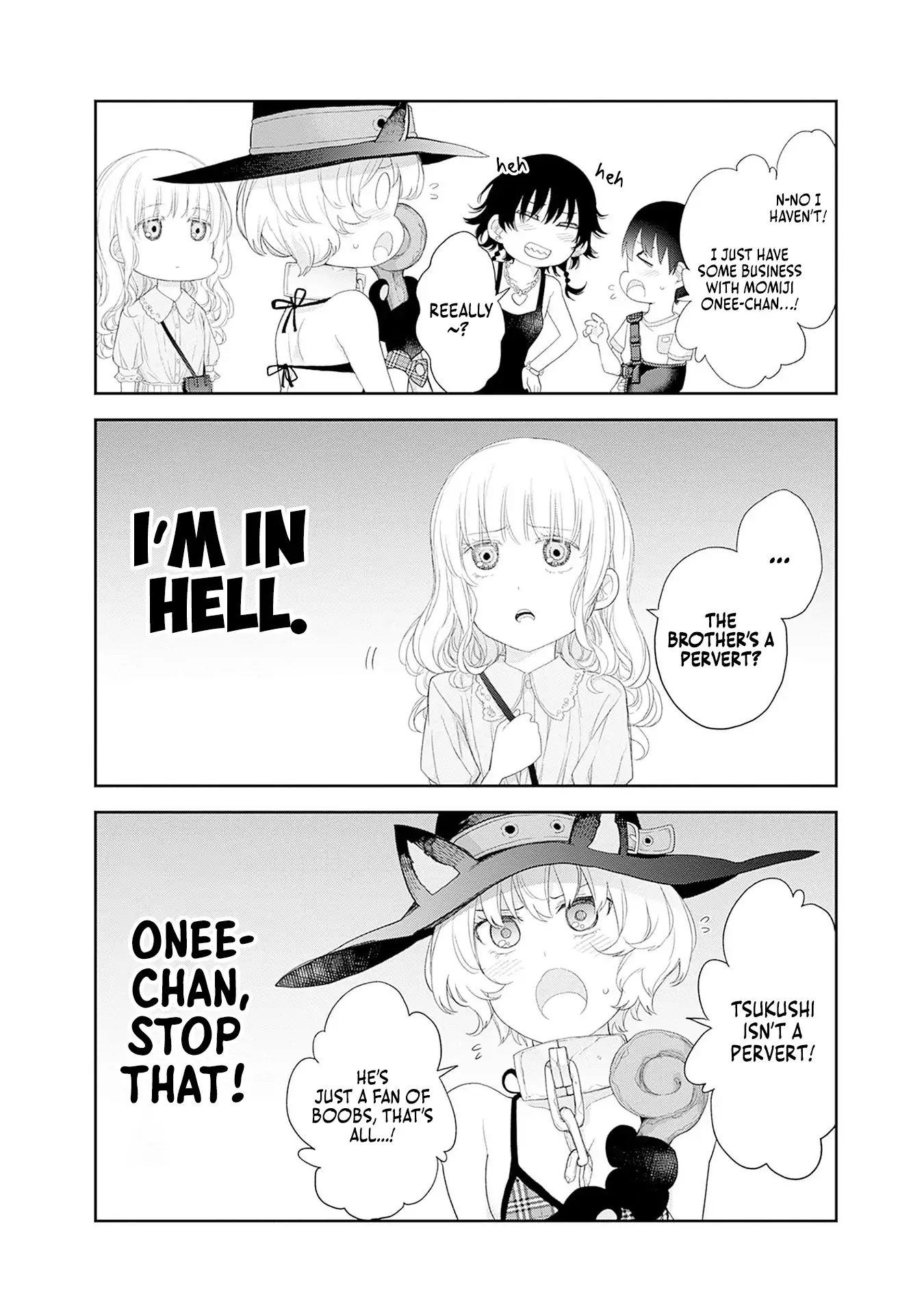 The Shikisaki Sisters Want To Be Exposed Chapter 38 - page 8