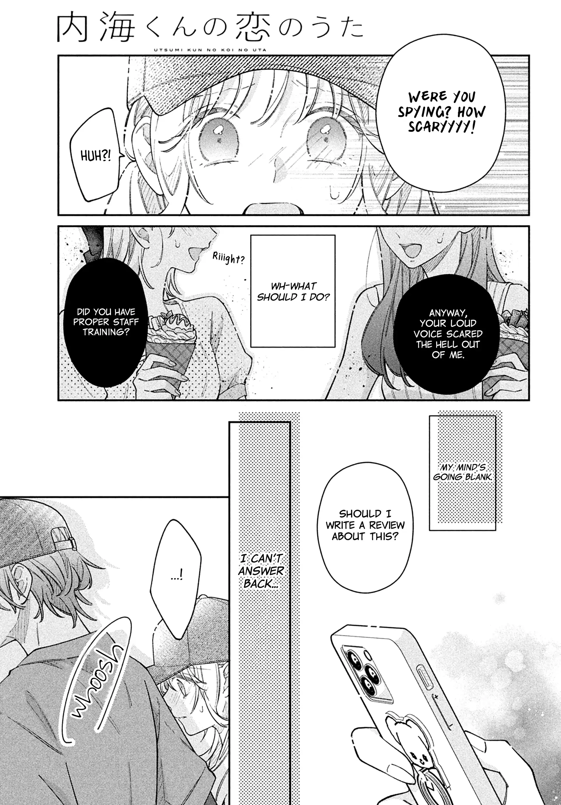 Utsumi-kun no Koi no Uta Chapter 14 - page 28