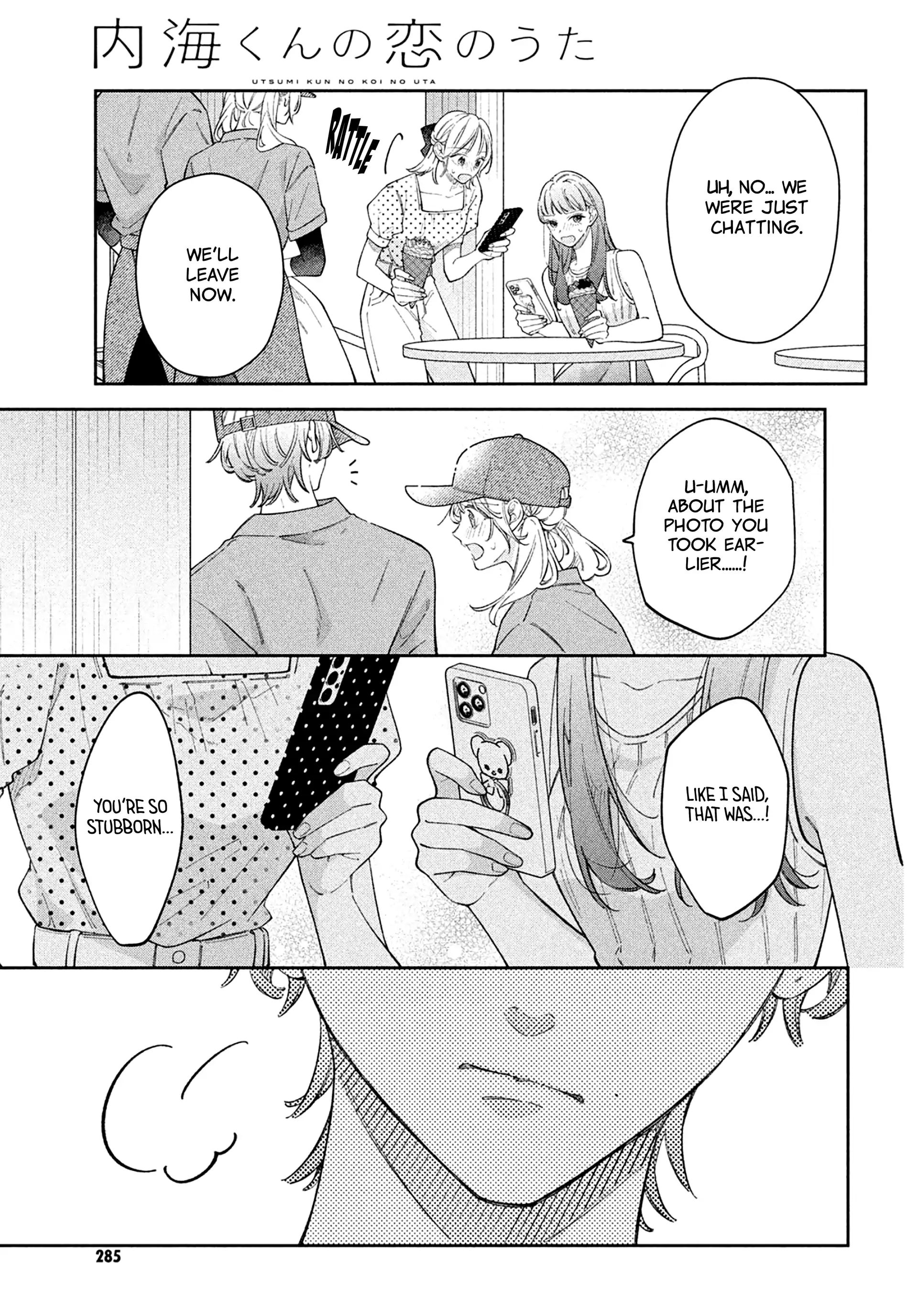 Utsumi-kun no Koi no Uta Chapter 14 - page 30