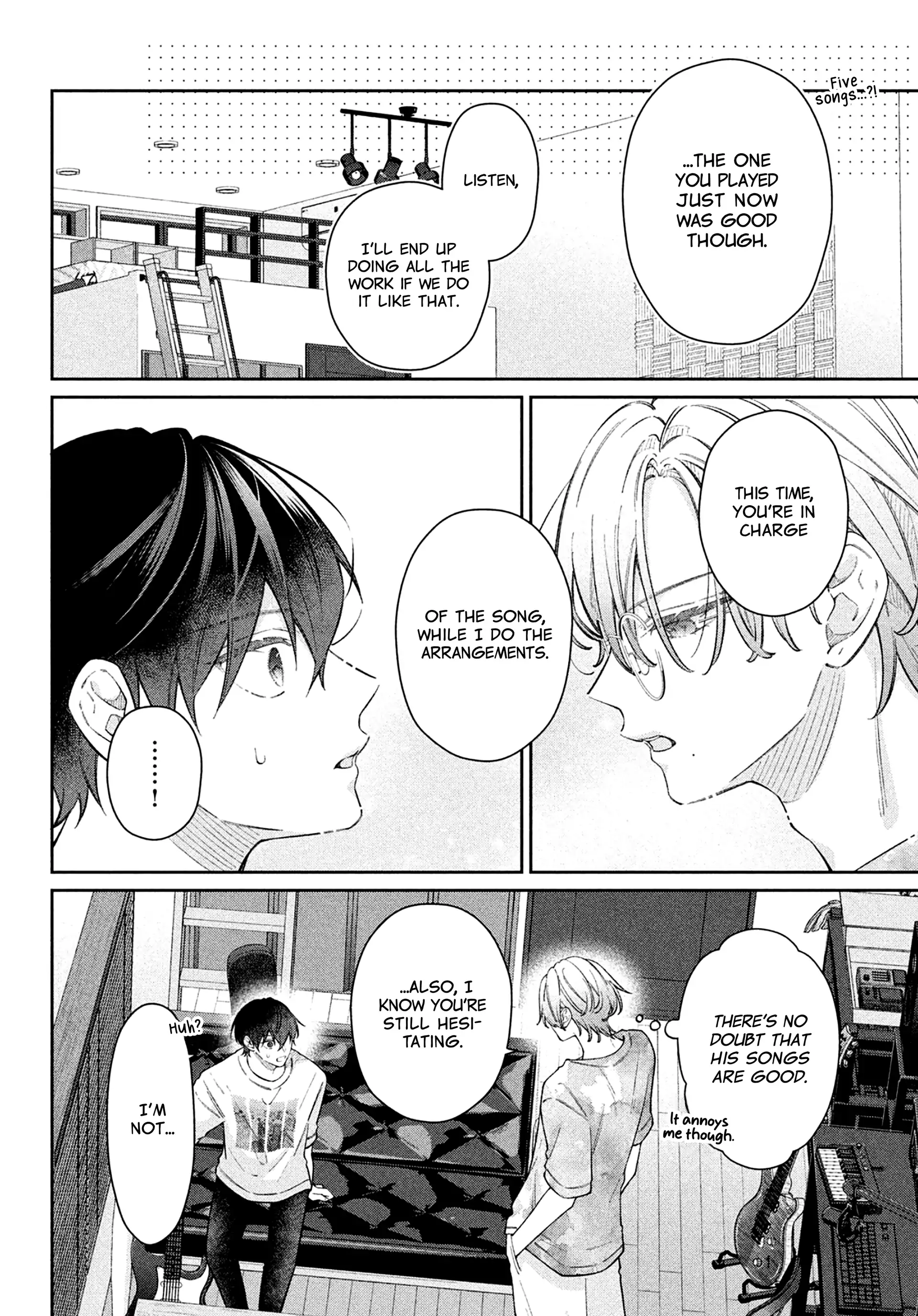 Utsumi-kun no Koi no Uta Chapter 14 - page 5