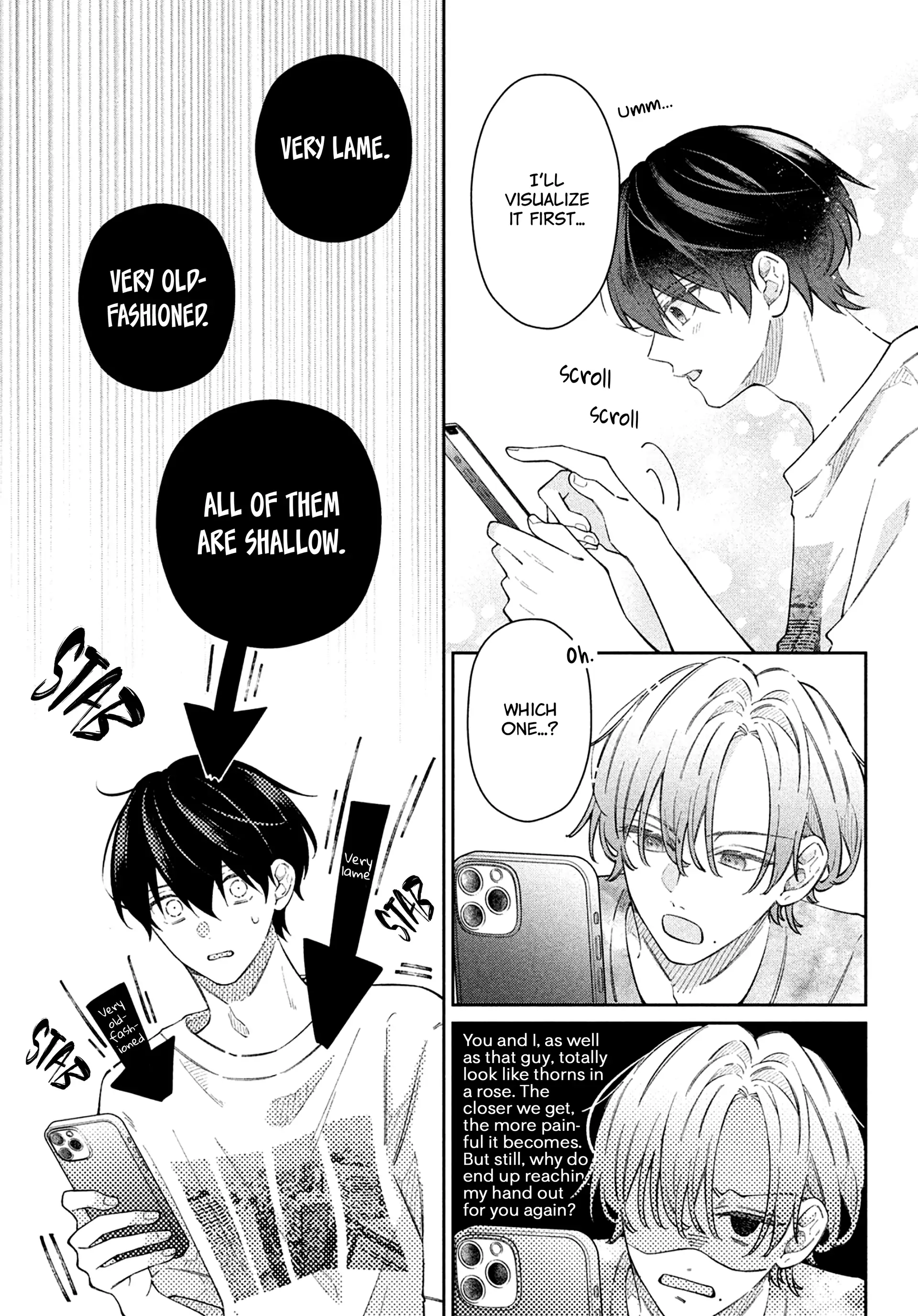 Utsumi-kun no Koi no Uta Chapter 14 - page 8