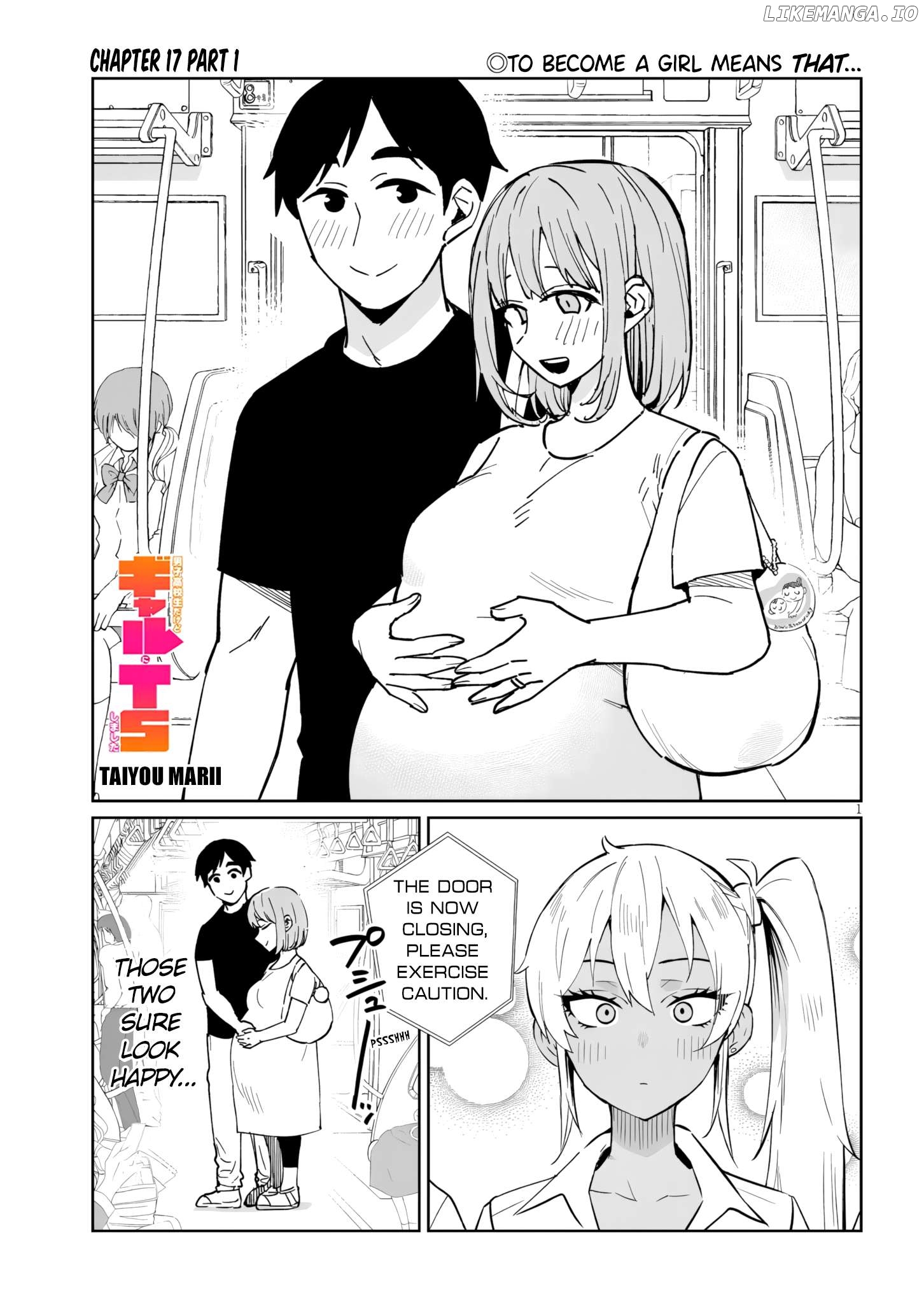 Danshi Kokoseidakedo Gyaru ni TS Shimashita Chapter 17.1 - page 1