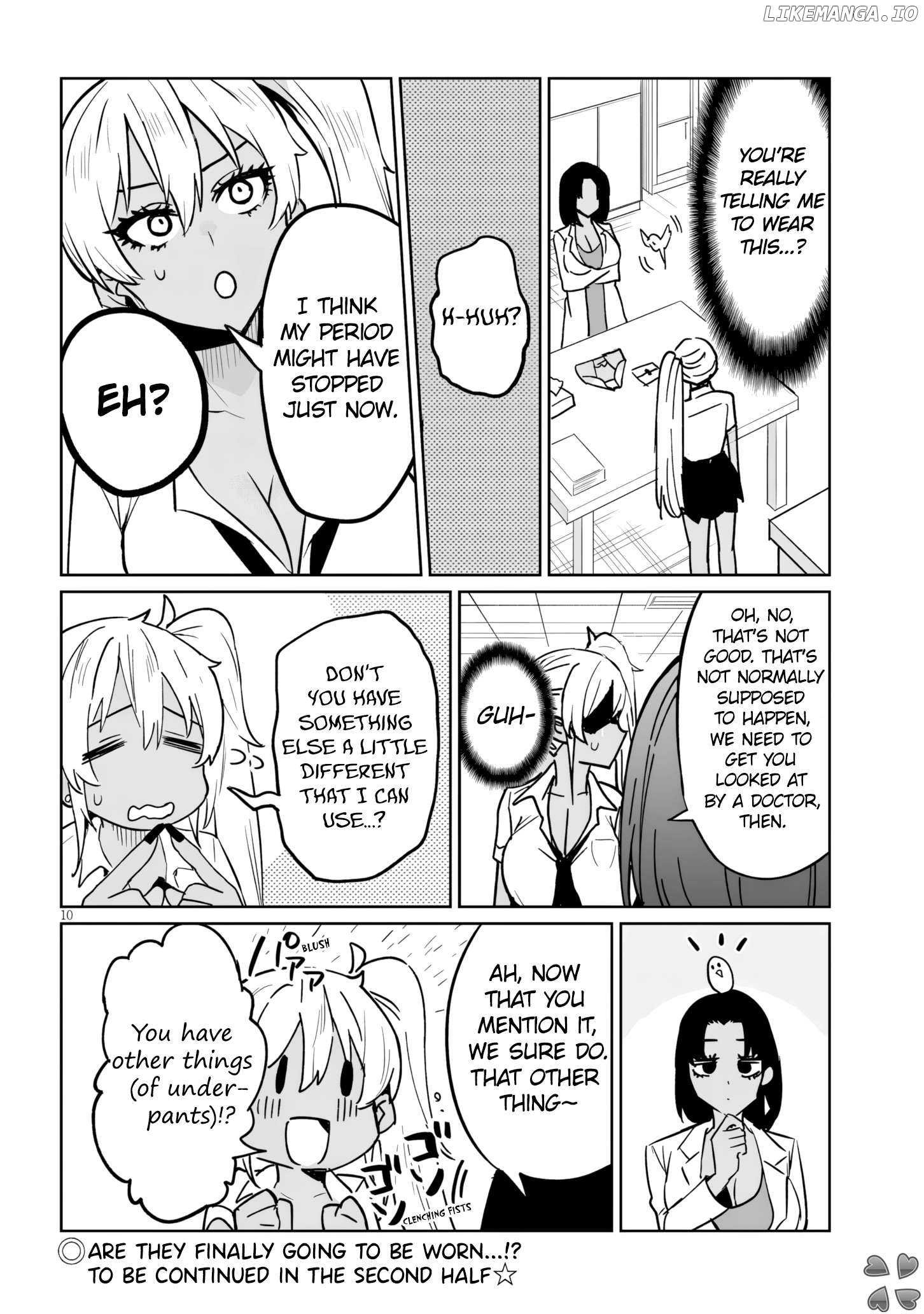 Danshi Kokoseidakedo Gyaru ni TS Shimashita Chapter 17.1 - page 10