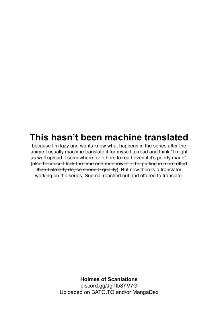 Holmes of Kyoto Chapter 73.1 - page 1