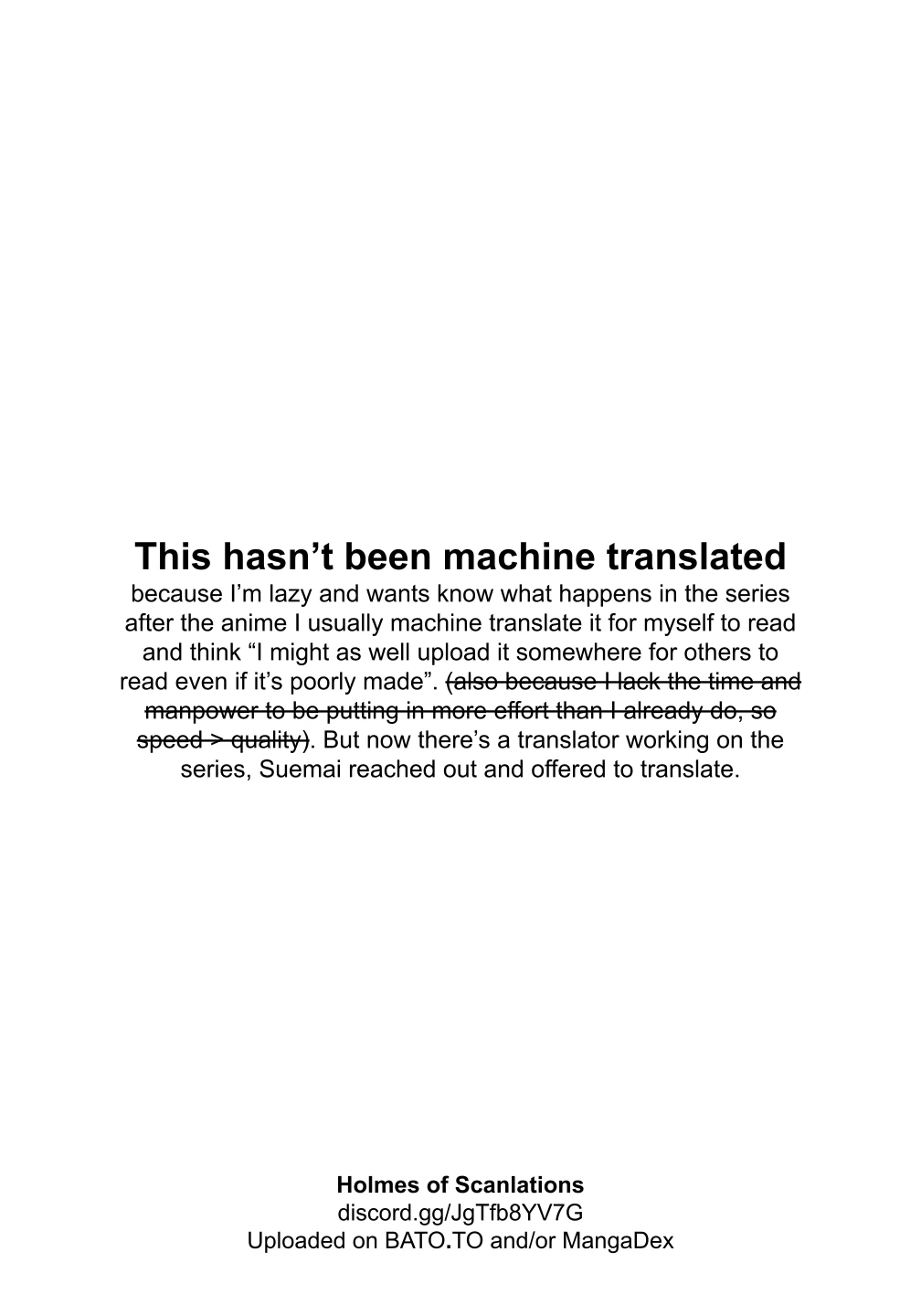 Holmes of Kyoto Chapter 75 - page 1