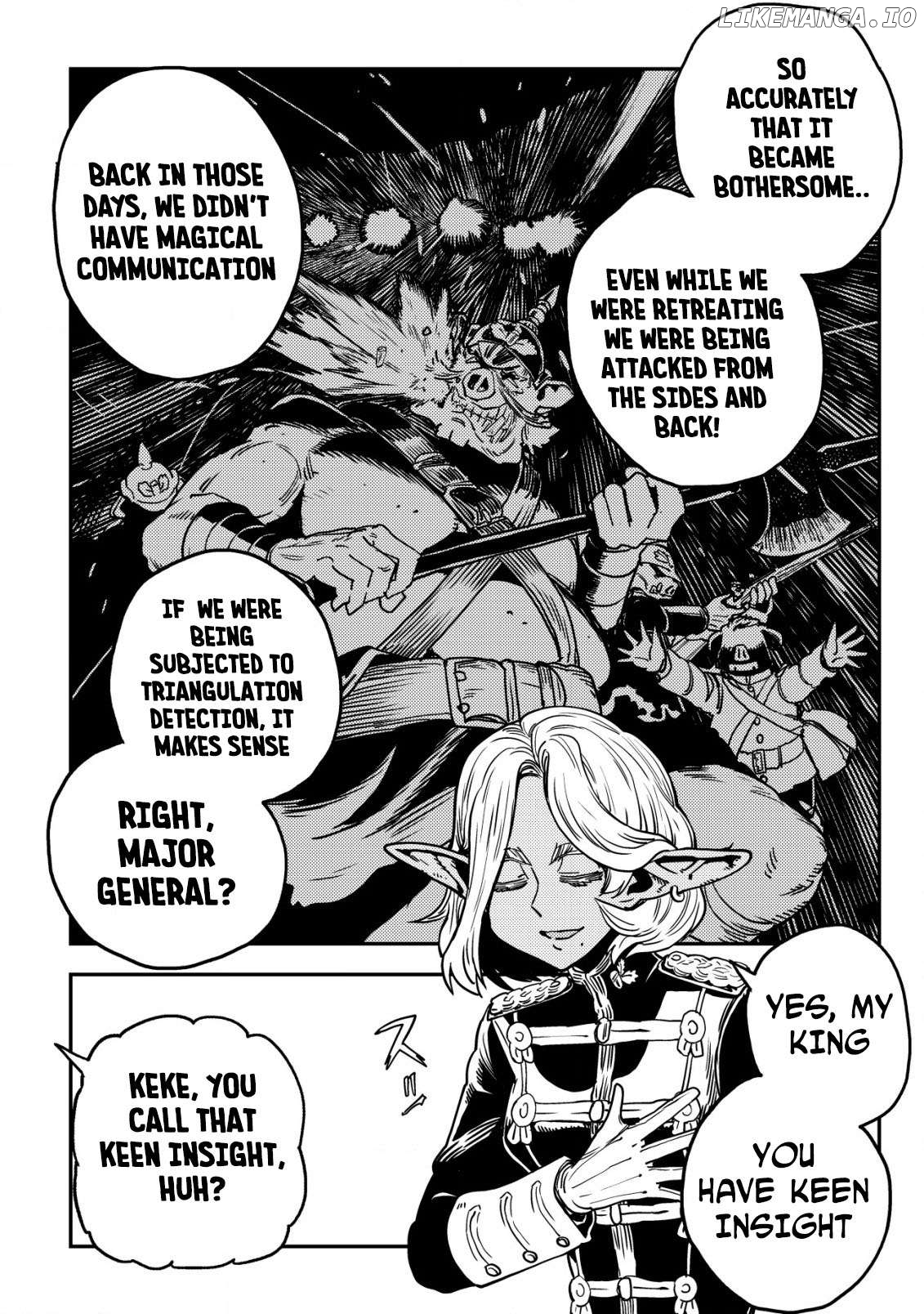 Orcsen Oukokushi – Yaban na Ooku no Kuni wa, Ikanishite Heiwa na Elf no Kuni wo Yakiharau ni Itatta ka Chapter 5.2 - page 29