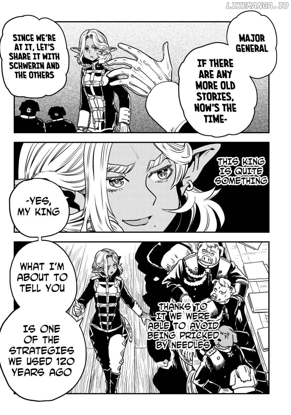 Orcsen Oukokushi – Yaban na Ooku no Kuni wa, Ikanishite Heiwa na Elf no Kuni wo Yakiharau ni Itatta ka Chapter 5.2 - page 32