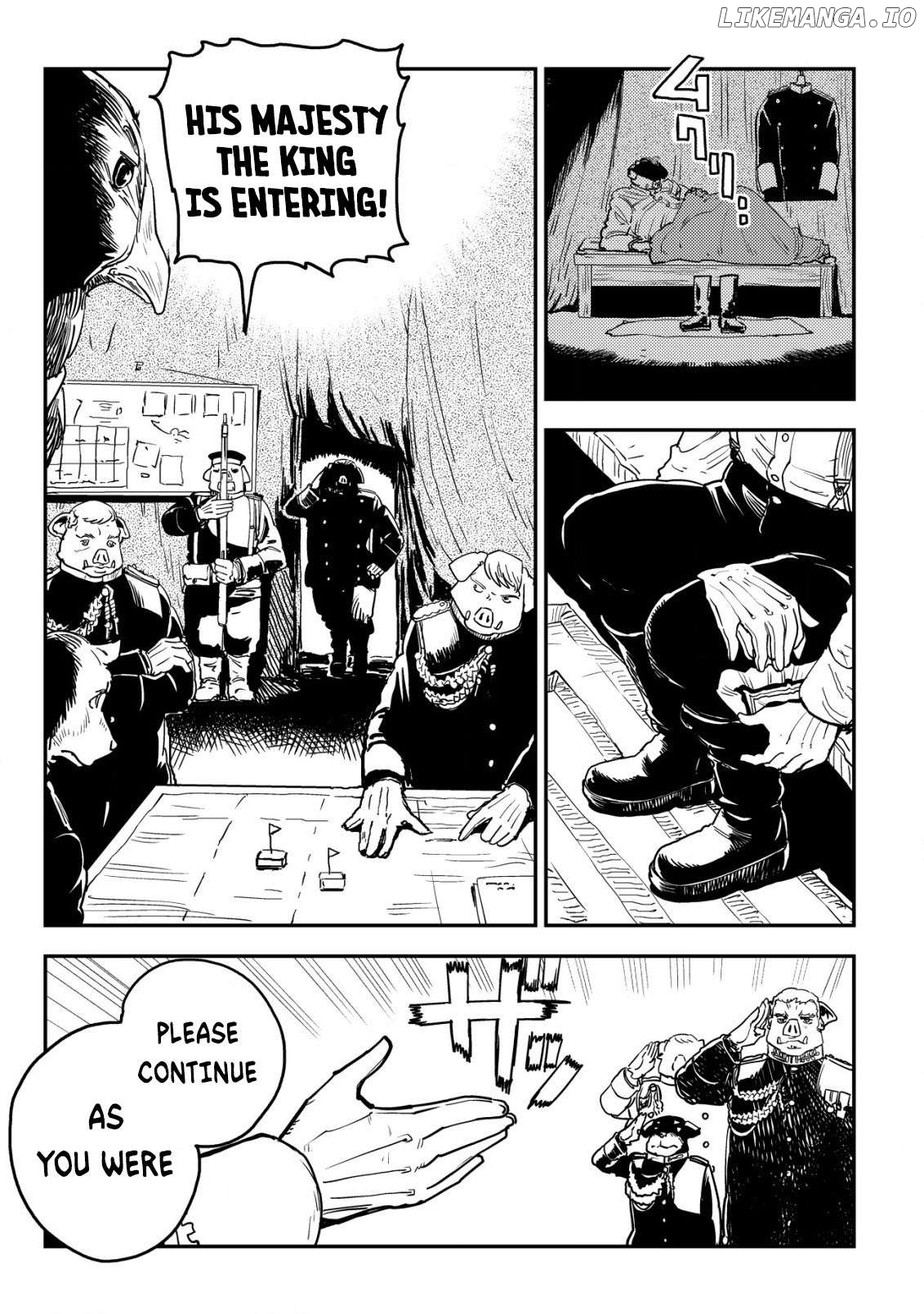 Orcsen Oukokushi – Yaban na Ooku no Kuni wa, Ikanishite Heiwa na Elf no Kuni wo Yakiharau ni Itatta ka Chapter 5.2 - page 4