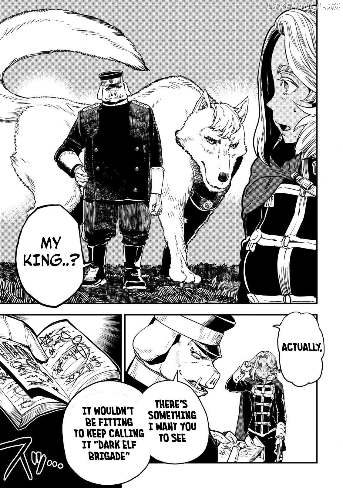 Orcsen Oukokushi – Yaban na Ooku no Kuni wa, Ikanishite Heiwa na Elf no Kuni wo Yakiharau ni Itatta ka Chapter 5.2 - page 44
