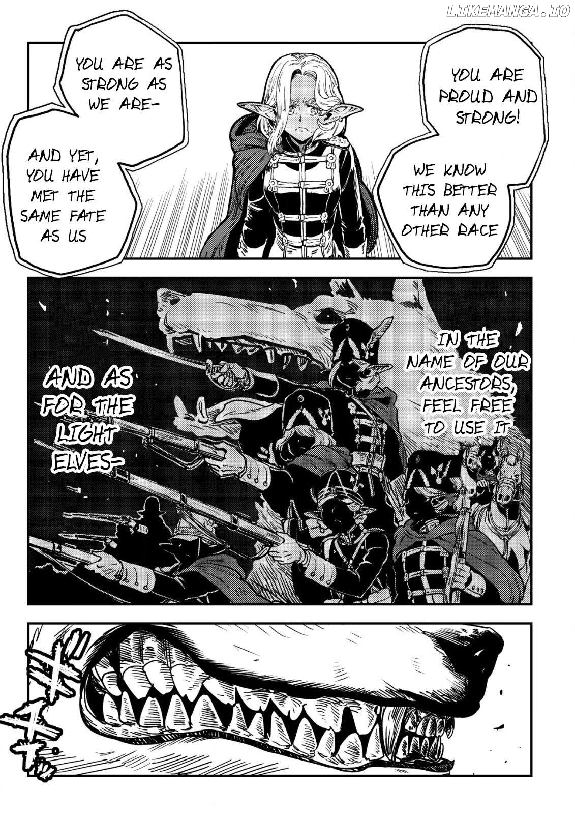Orcsen Oukokushi – Yaban na Ooku no Kuni wa, Ikanishite Heiwa na Elf no Kuni wo Yakiharau ni Itatta ka Chapter 5.2 - page 48