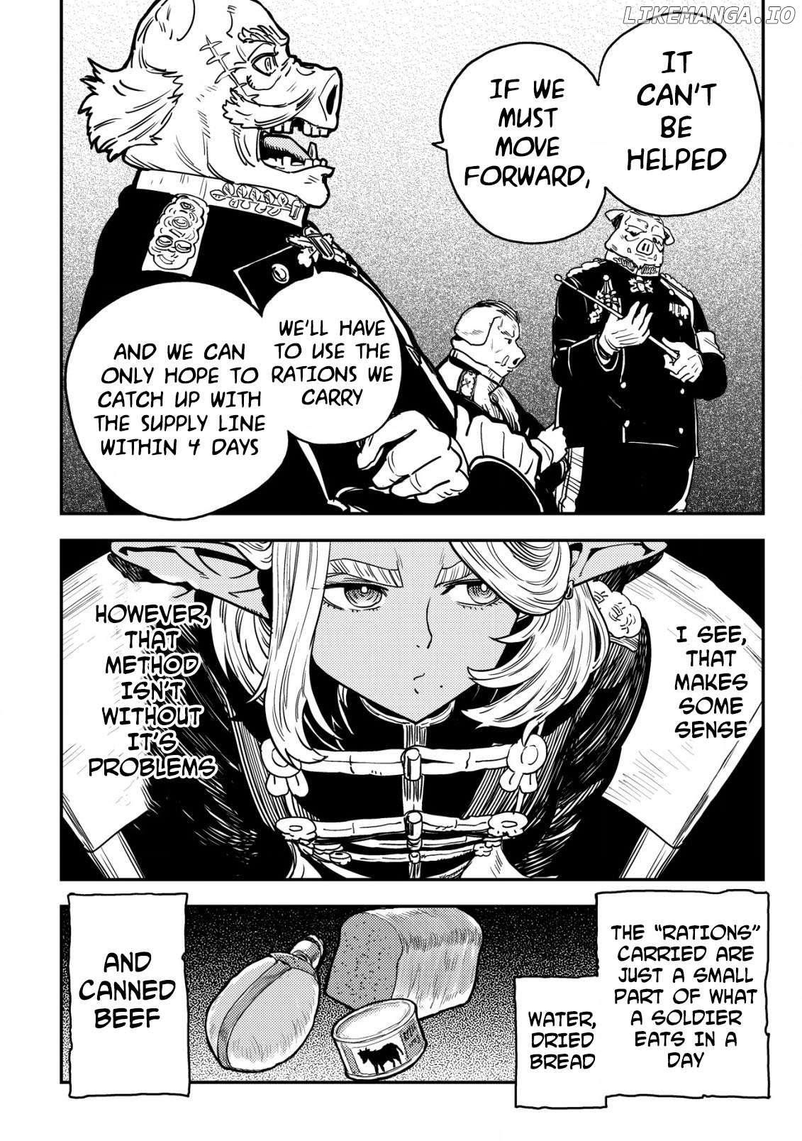 Orcsen Oukokushi – Yaban na Ooku no Kuni wa, Ikanishite Heiwa na Elf no Kuni wo Yakiharau ni Itatta ka Chapter 5.2 - page 7