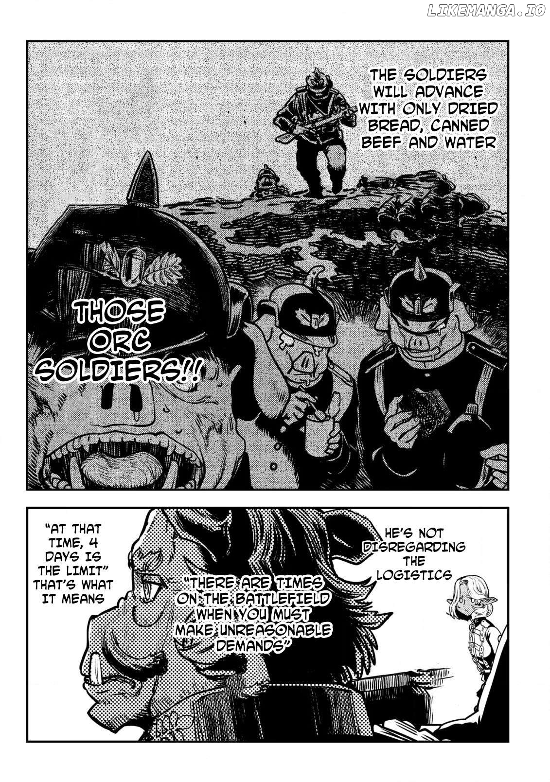 Orcsen Oukokushi – Yaban na Ooku no Kuni wa, Ikanishite Heiwa na Elf no Kuni wo Yakiharau ni Itatta ka Chapter 5.2 - page 8