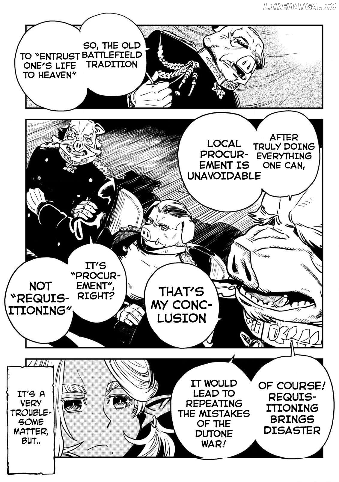Orcsen Oukokushi – Yaban na Ooku no Kuni wa, Ikanishite Heiwa na Elf no Kuni wo Yakiharau ni Itatta ka Chapter 5.2 - page 9