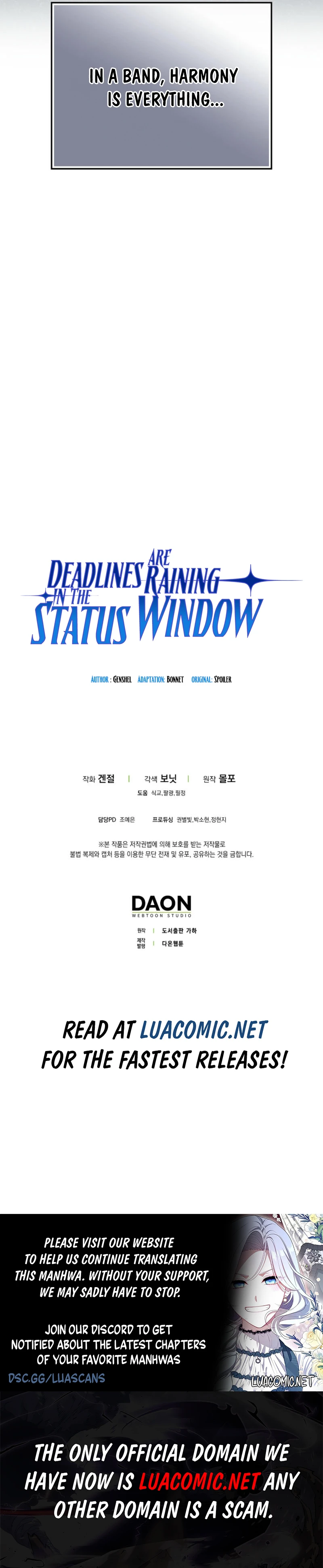 Deadline Is Raining in the Status Window Chapter 56 - page 18