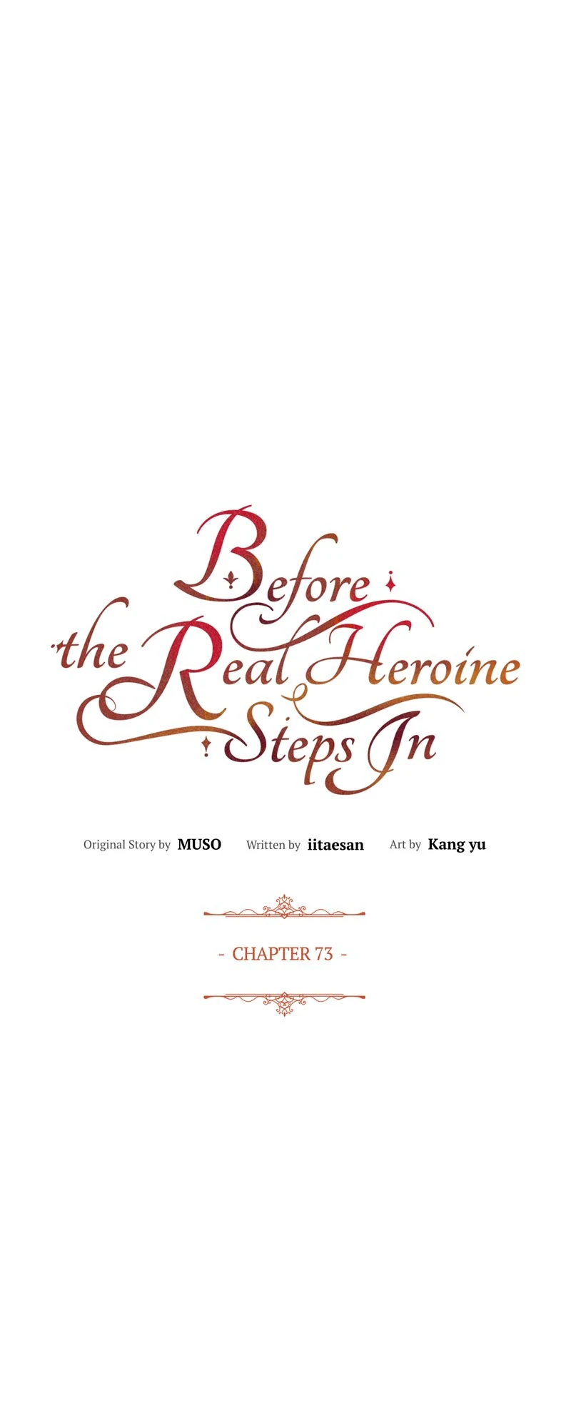 Before the Real Heroine Steps In Chapter 73 - page 26
