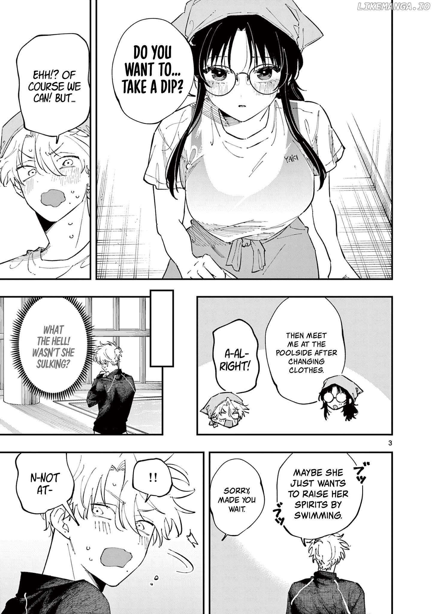 The Person Sitting Next to Me Looking at Me with Perverted Eyes Chapter 56 - page 3