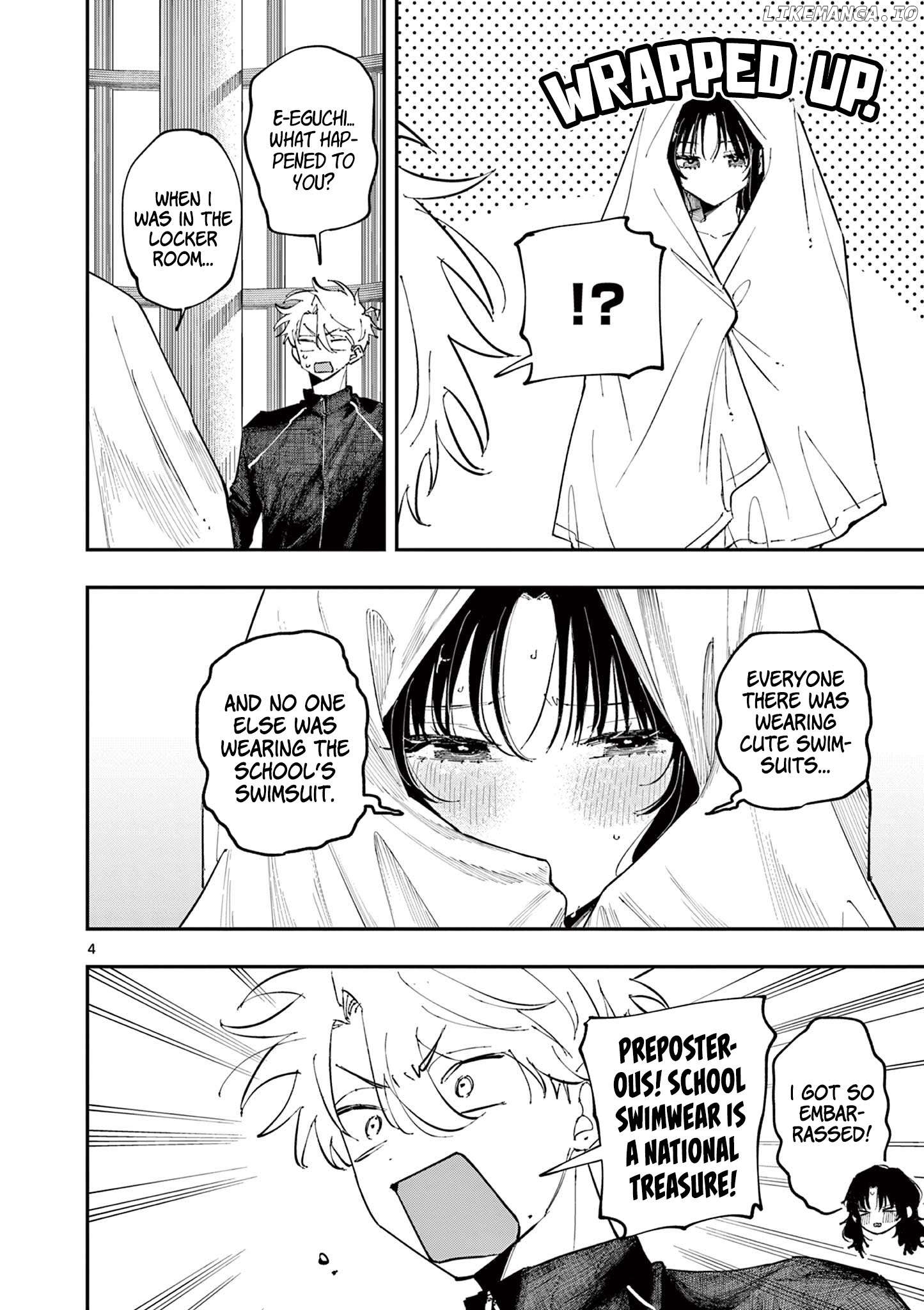 The Person Sitting Next to Me Looking at Me with Perverted Eyes Chapter 56 - page 4