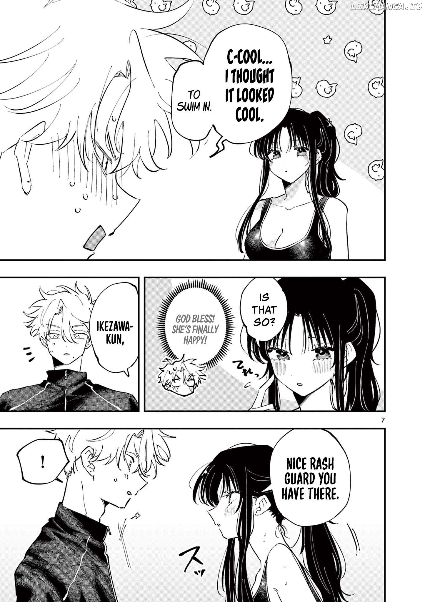 The Person Sitting Next to Me Looking at Me with Perverted Eyes Chapter 56 - page 7