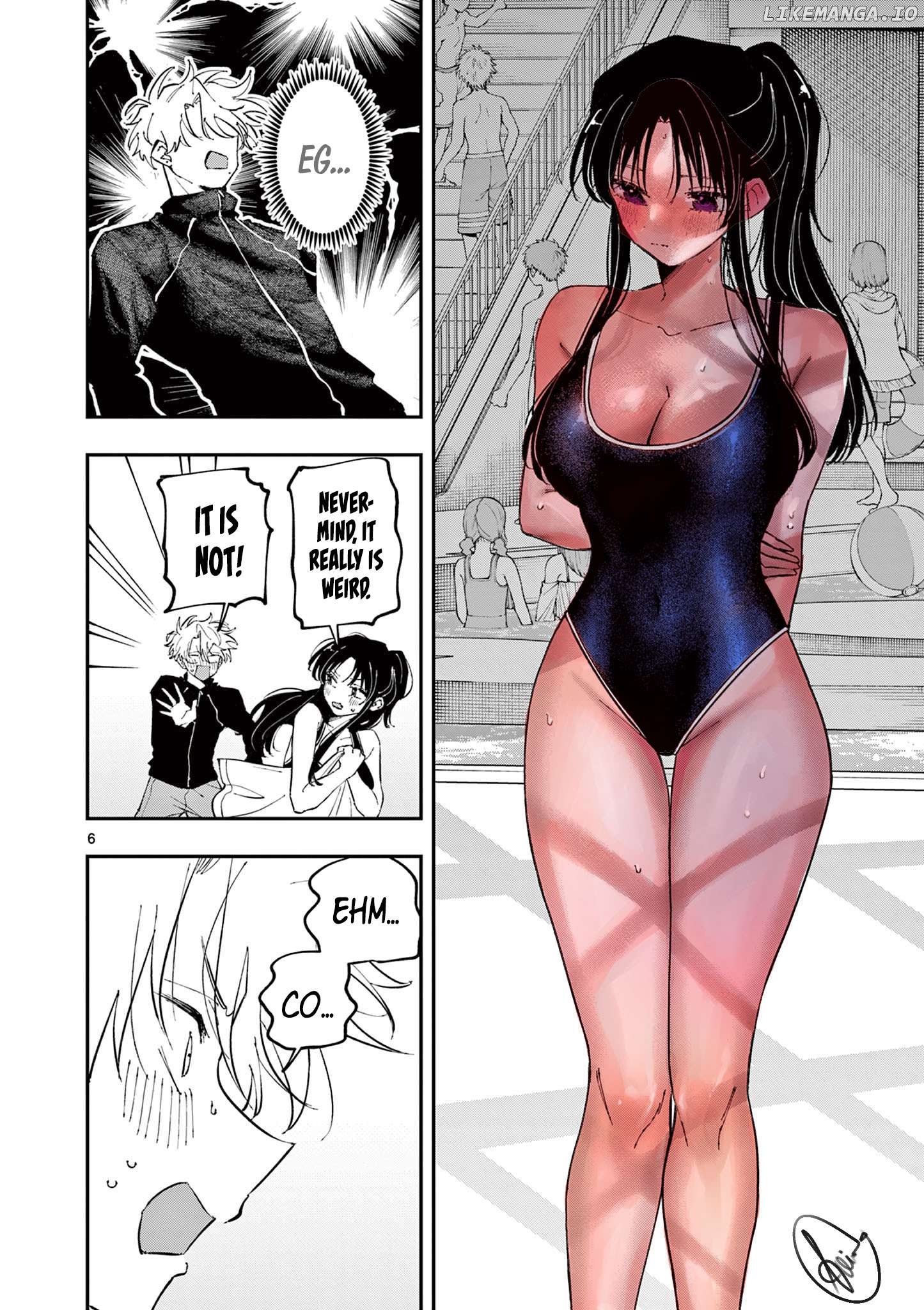 The Person Sitting Next to Me Looking at Me with Perverted Eyes Chapter 56 - page 9