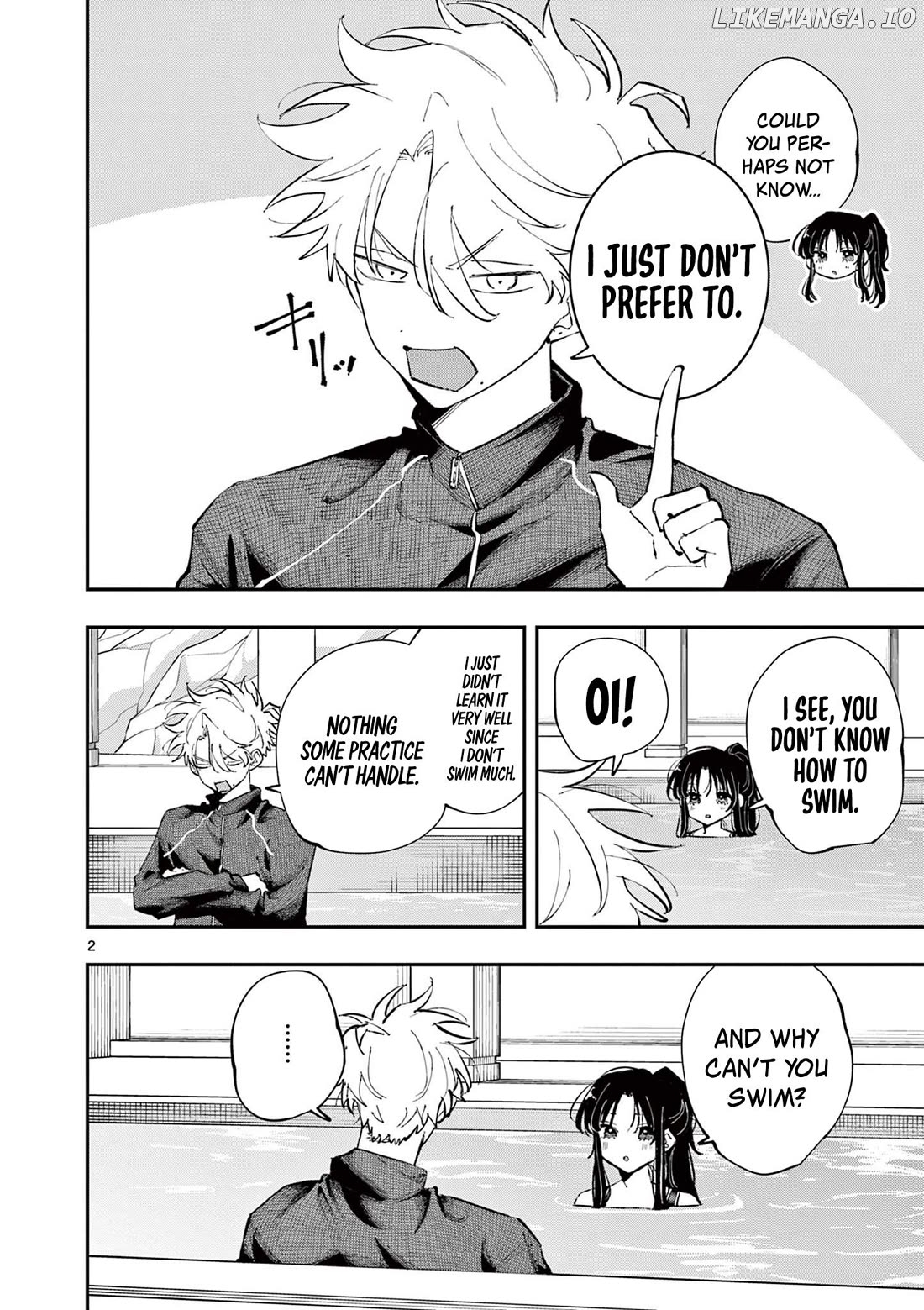The Person Sitting Next to Me Looking at Me with Perverted Eyes Chapter 58 - page 2