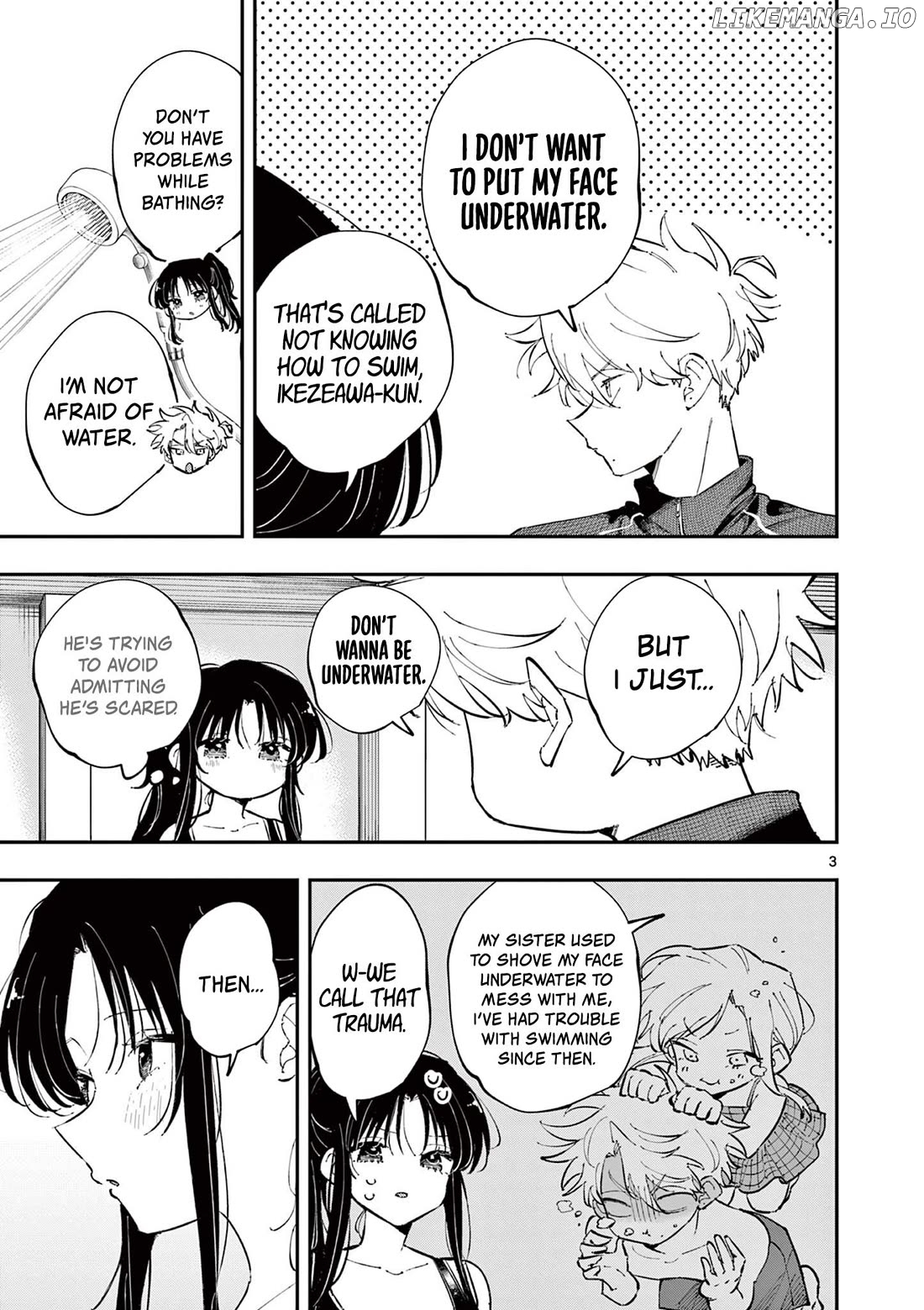 The Person Sitting Next to Me Looking at Me with Perverted Eyes Chapter 58 - page 3