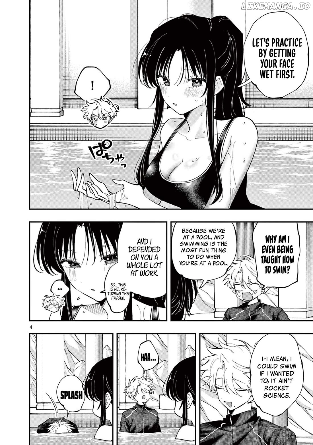 The Person Sitting Next to Me Looking at Me with Perverted Eyes Chapter 58 - page 4