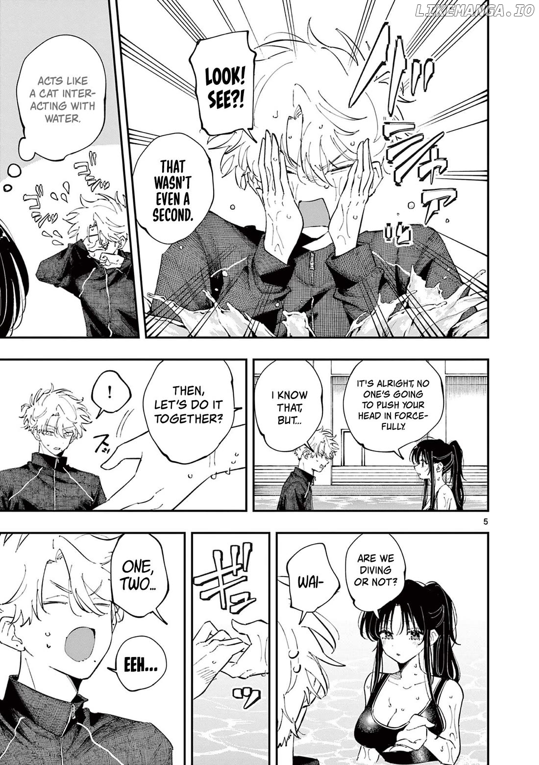 The Person Sitting Next to Me Looking at Me with Perverted Eyes Chapter 58 - page 5