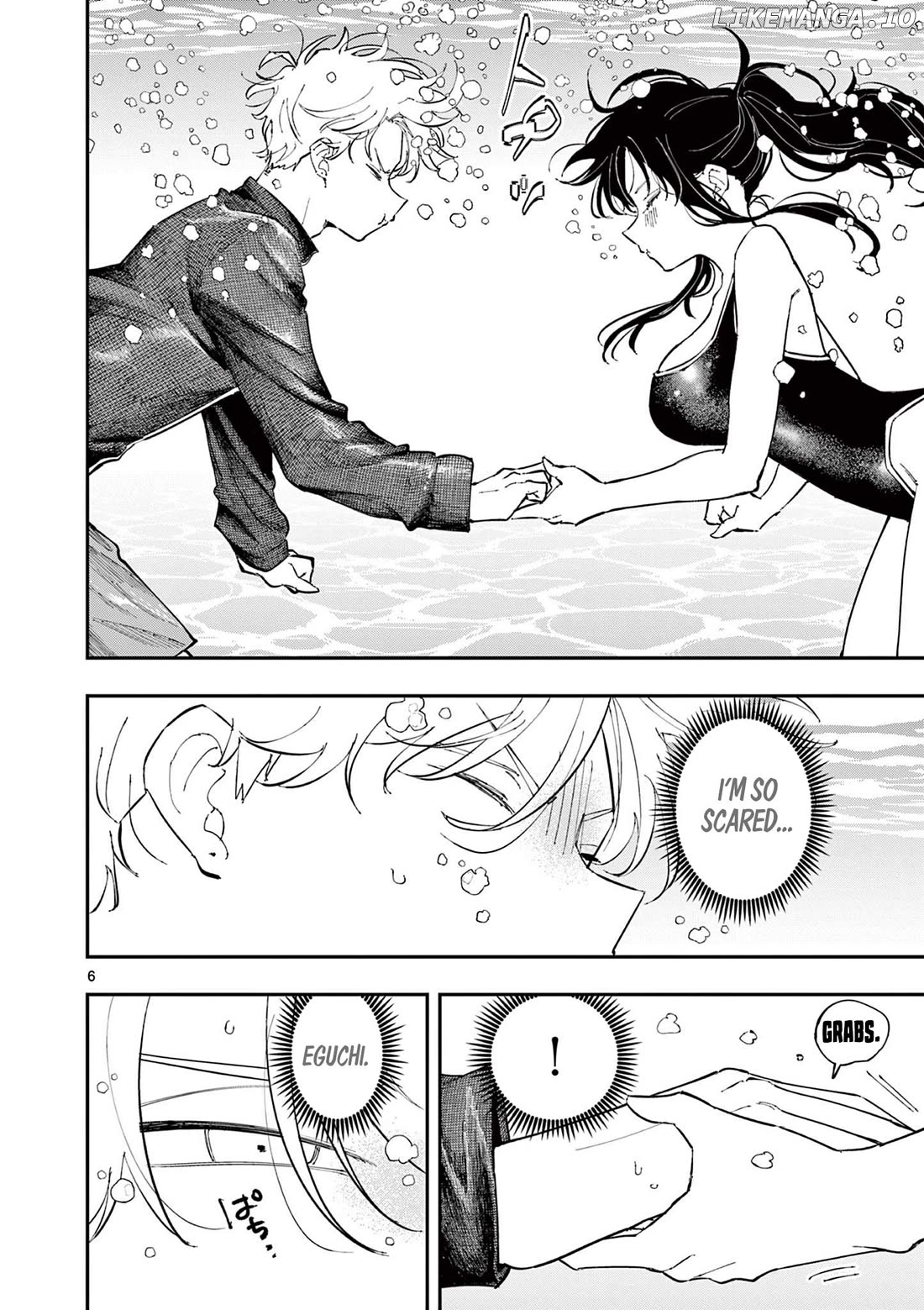 The Person Sitting Next to Me Looking at Me with Perverted Eyes Chapter 58 - page 6