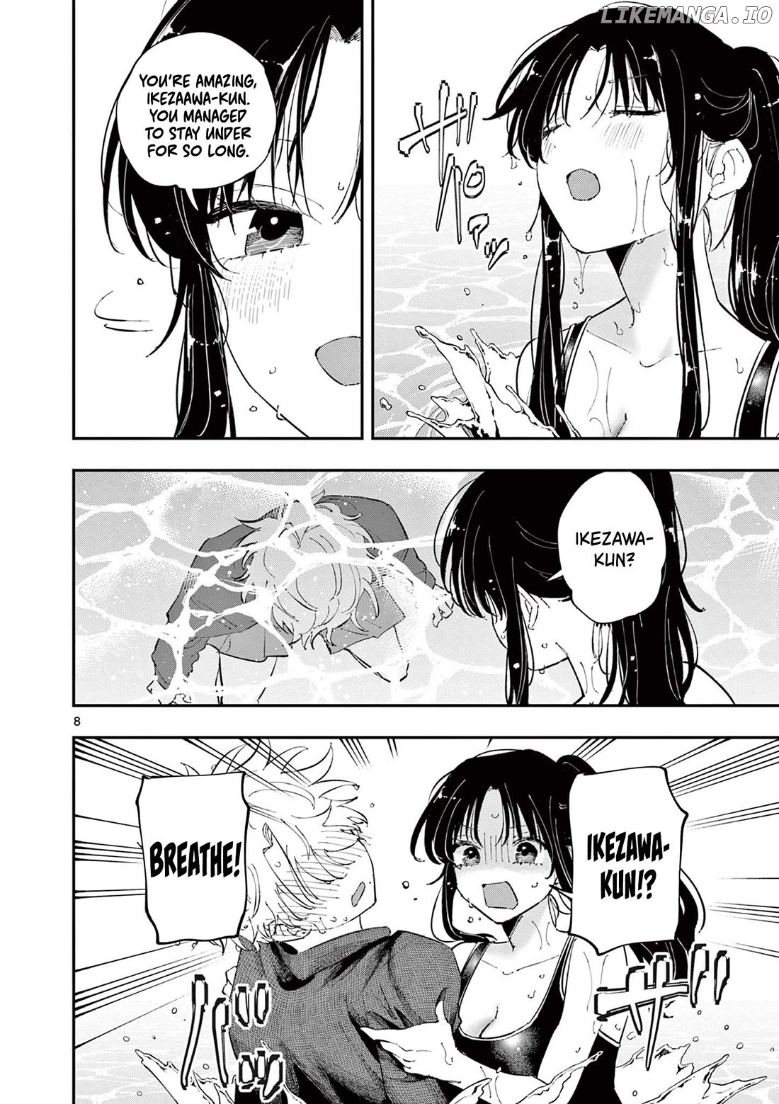 The Person Sitting Next to Me Looking at Me with Perverted Eyes Chapter 58 - page 8