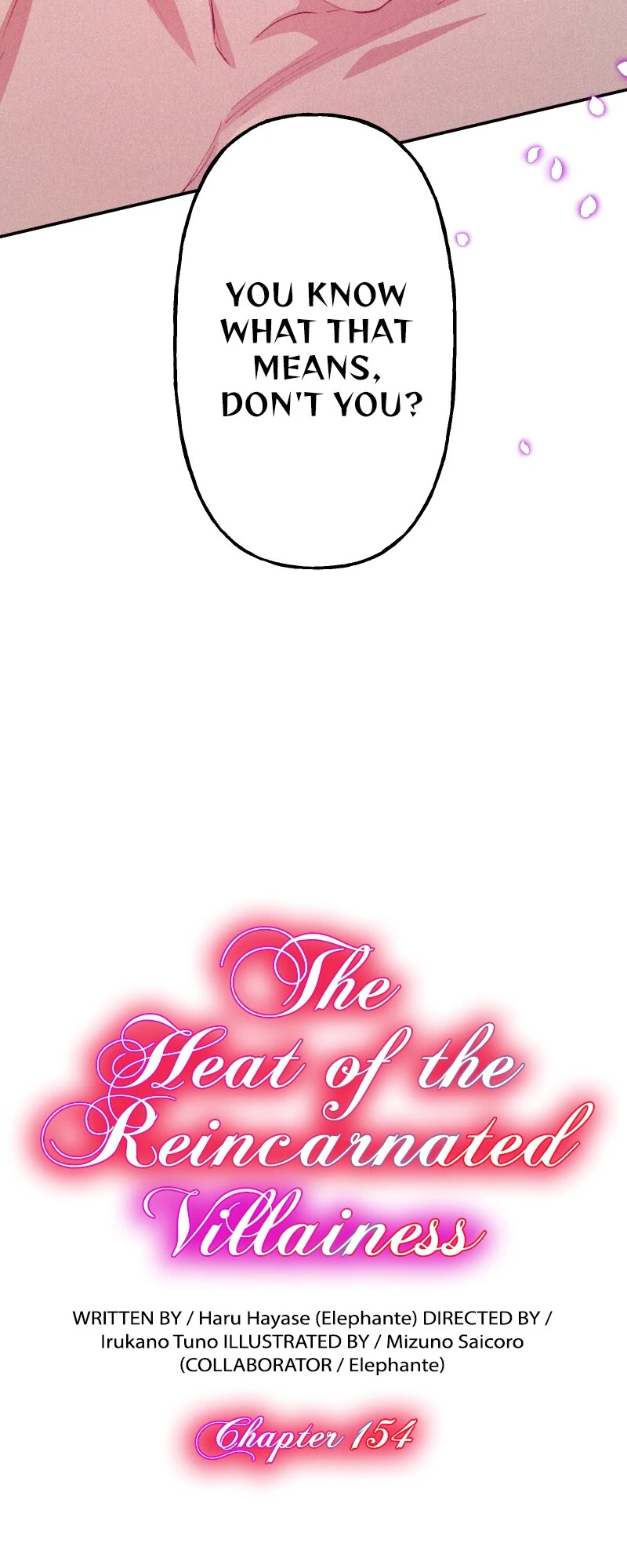 The Heat of the Reincarnated Villainess Chapter 154 - page 3