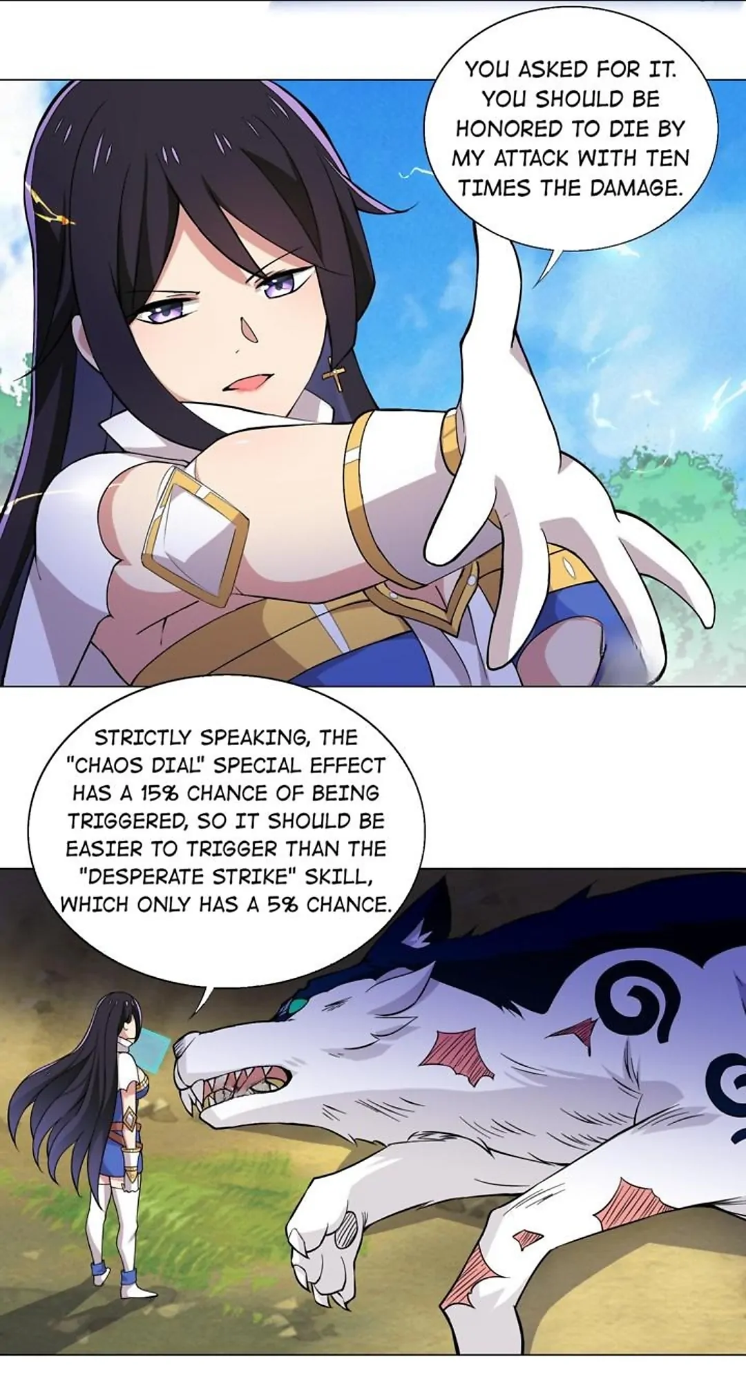 I Was Reincarnated Into a Super God, but Also Become a Lucky 666 Princess of Destiny Chapter 16 - page 13
