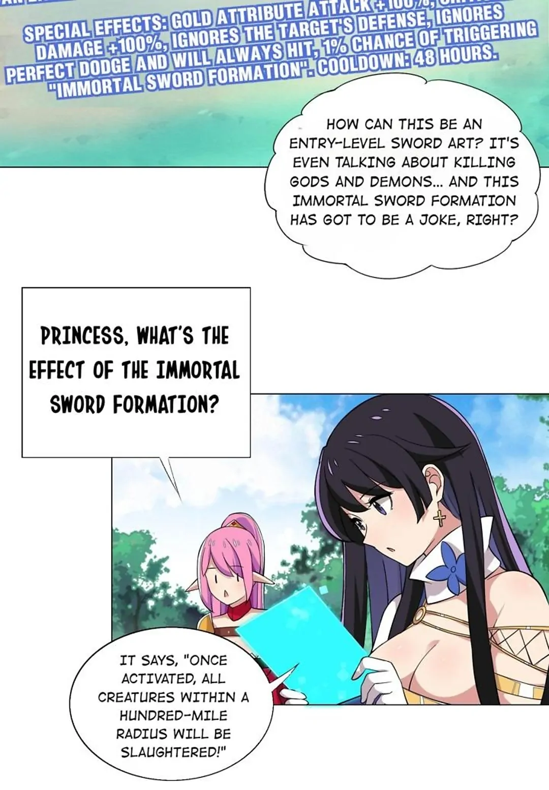 I Was Reincarnated Into a Super God, but Also Become a Lucky 666 Princess of Destiny Chapter 16 - page 21