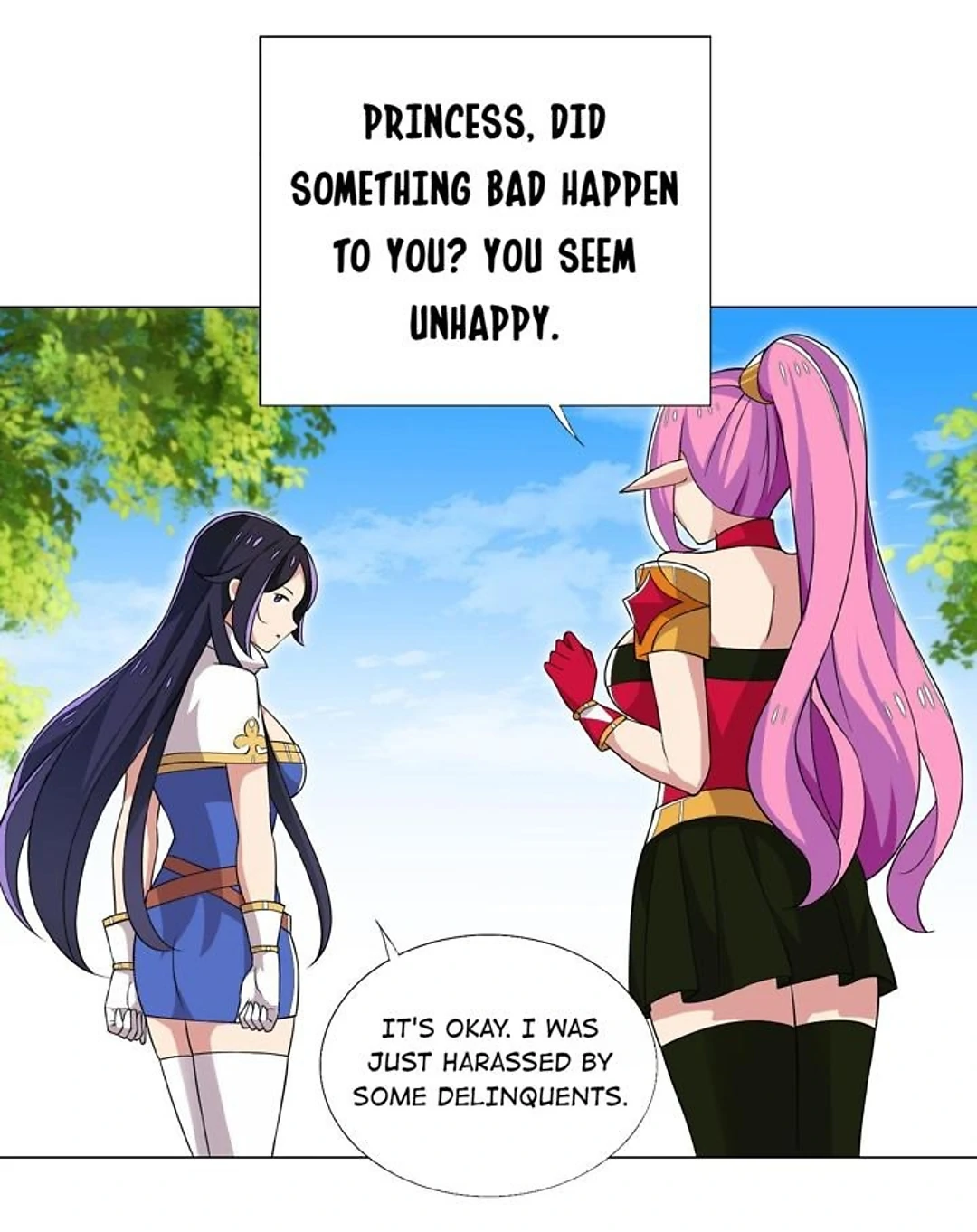 I Was Reincarnated Into a Super God, but Also Become a Lucky 666 Princess of Destiny Chapter 19 - page 23
