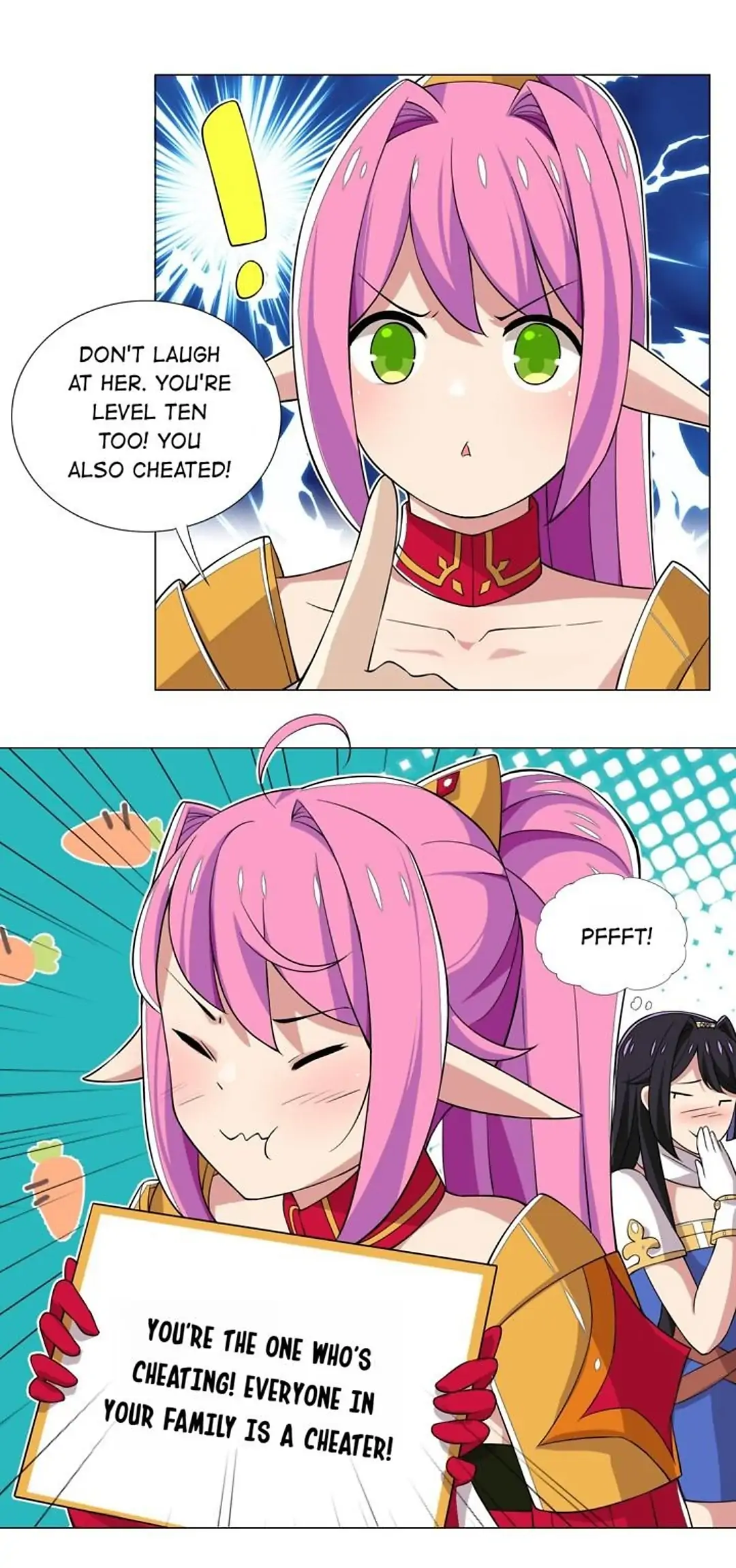 I Was Reincarnated Into a Super God, but Also Become a Lucky 666 Princess of Destiny Chapter 21 - page 12