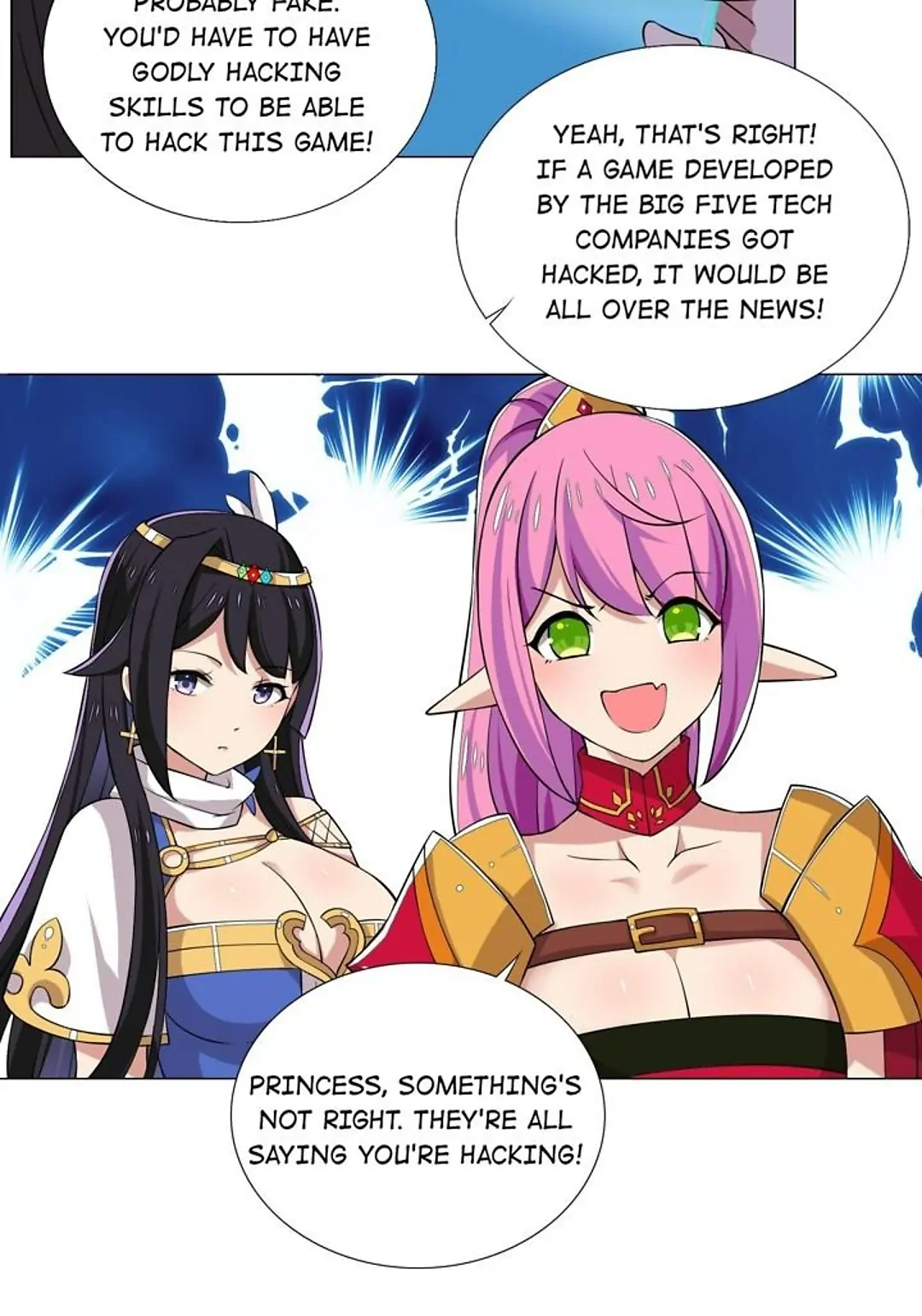 I Was Reincarnated Into a Super God, but Also Become a Lucky 666 Princess of Destiny Chapter 21 - page 30