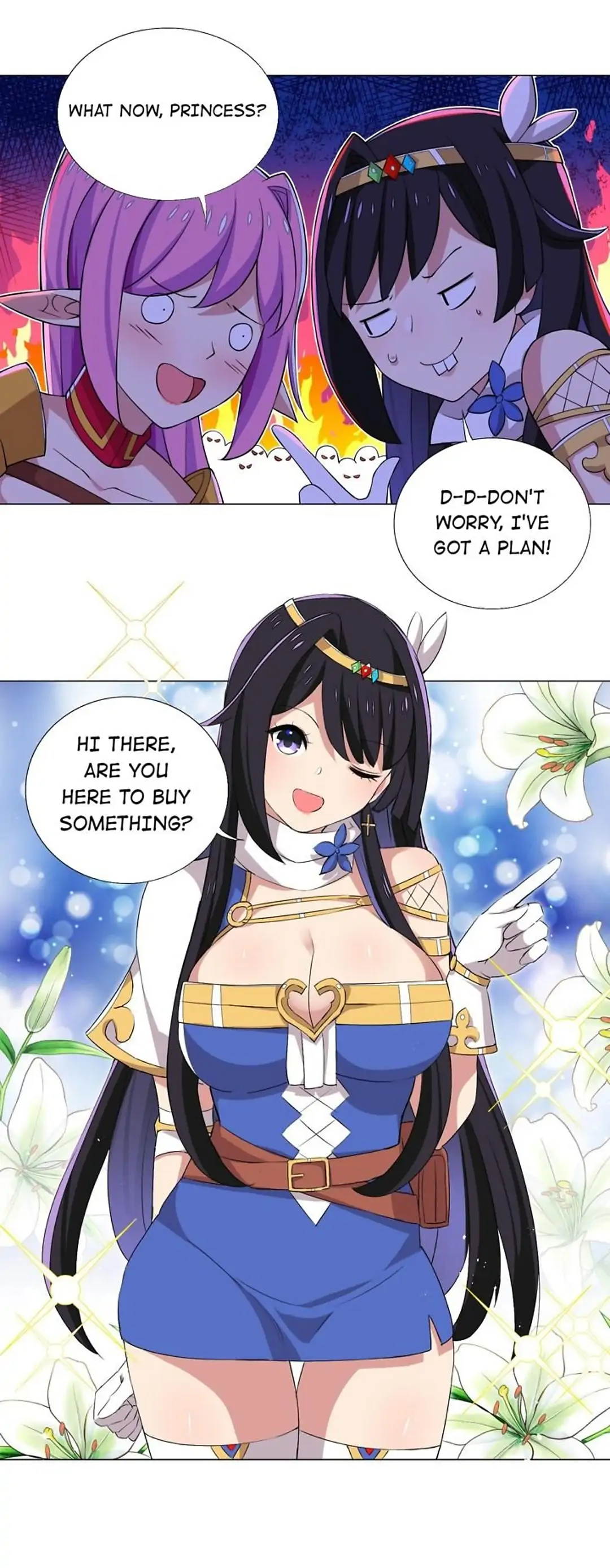 I Was Reincarnated Into a Super God, but Also Become a Lucky 666 Princess of Destiny Chapter 21 - page 38