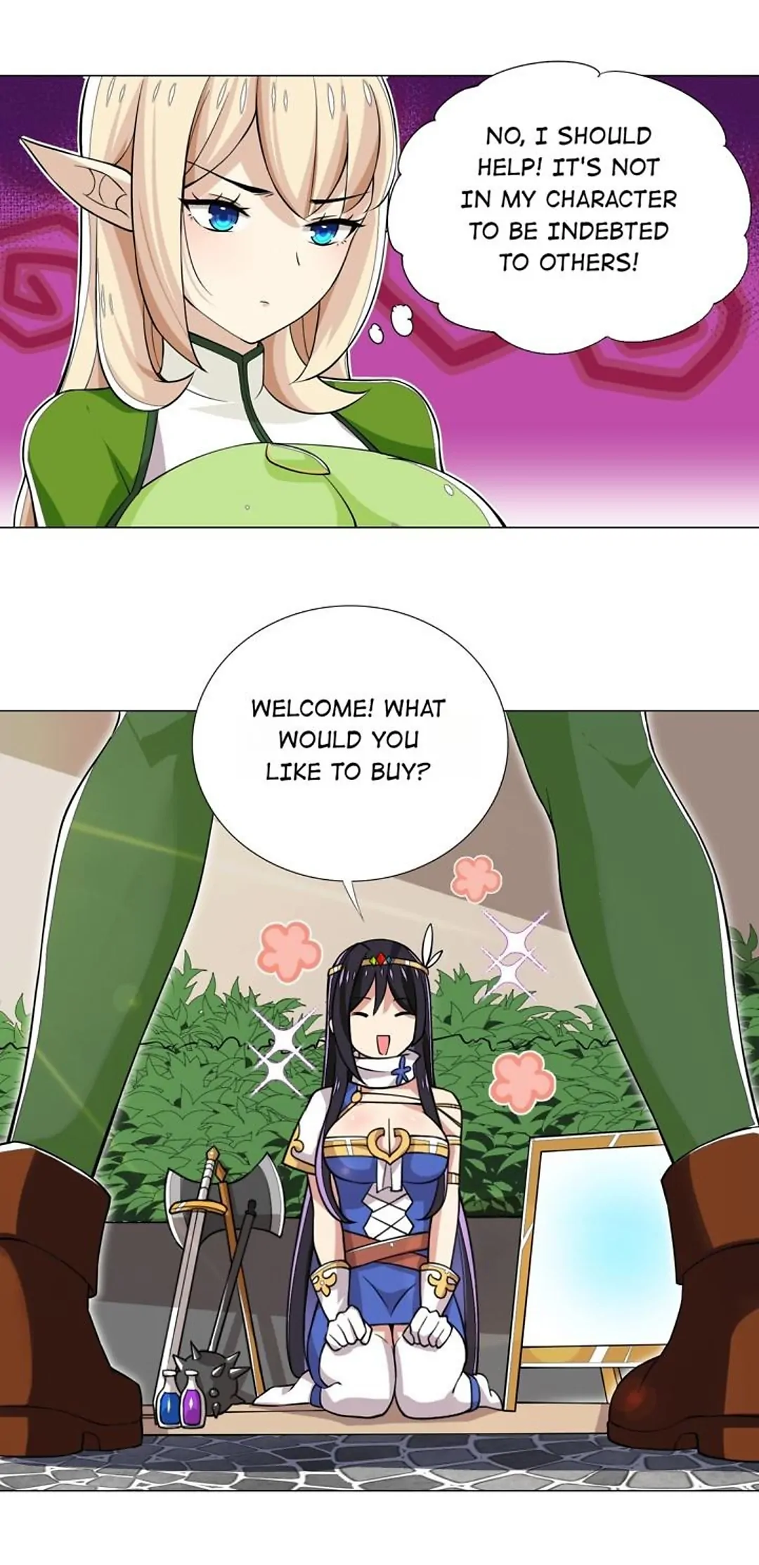 I Was Reincarnated Into a Super God, but Also Become a Lucky 666 Princess of Destiny Chapter 21 - page 6