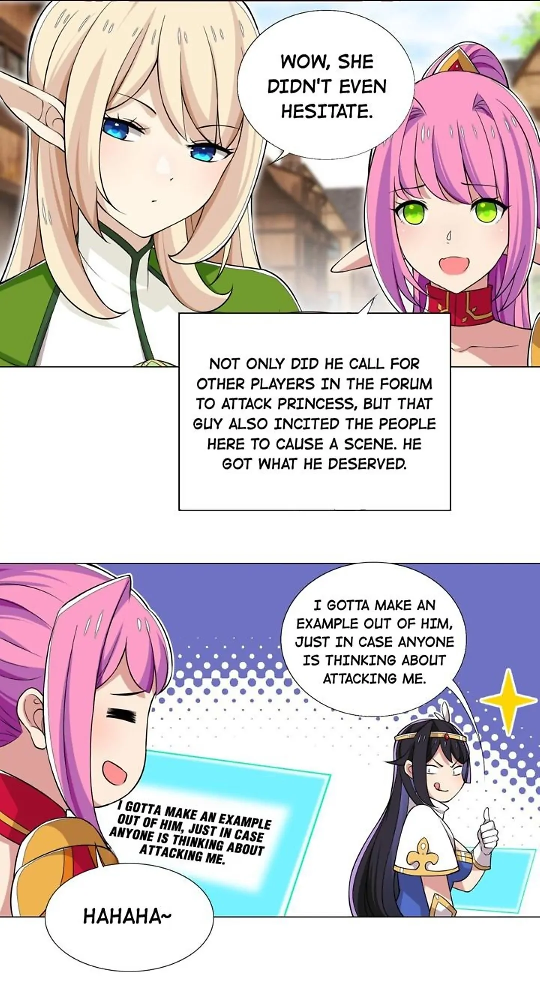 I Was Reincarnated Into a Super God, but Also Become a Lucky 666 Princess of Destiny Chapter 22 - page 13