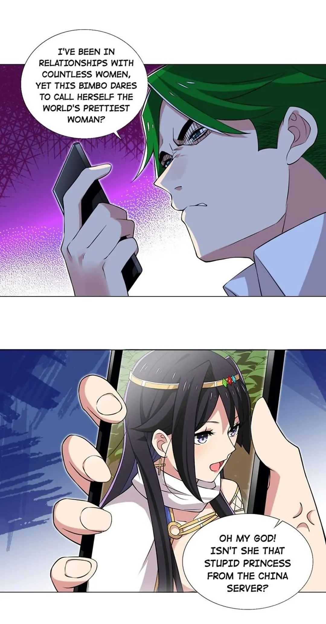 I Was Reincarnated Into a Super God, but Also Become a Lucky 666 Princess of Destiny Chapter 22 - page 24