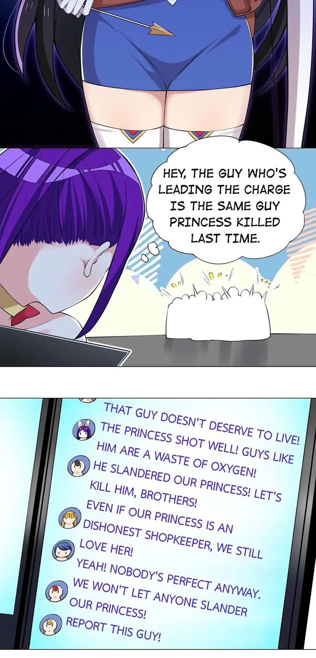 I Was Reincarnated Into a Super God, but Also Become a Lucky 666 Princess of Destiny Chapter 24 - page 32
