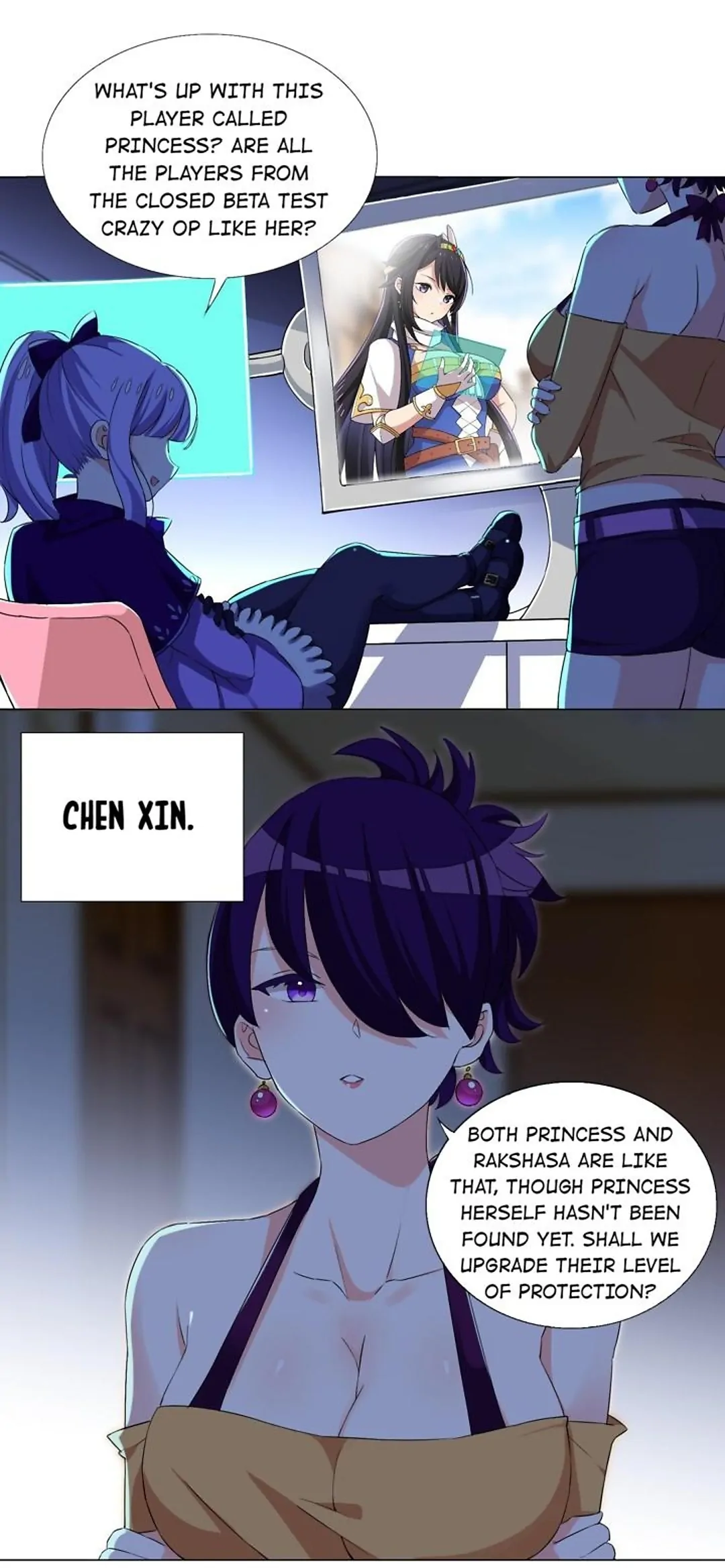 I Was Reincarnated Into a Super God, but Also Become a Lucky 666 Princess of Destiny Chapter 25 - page 35