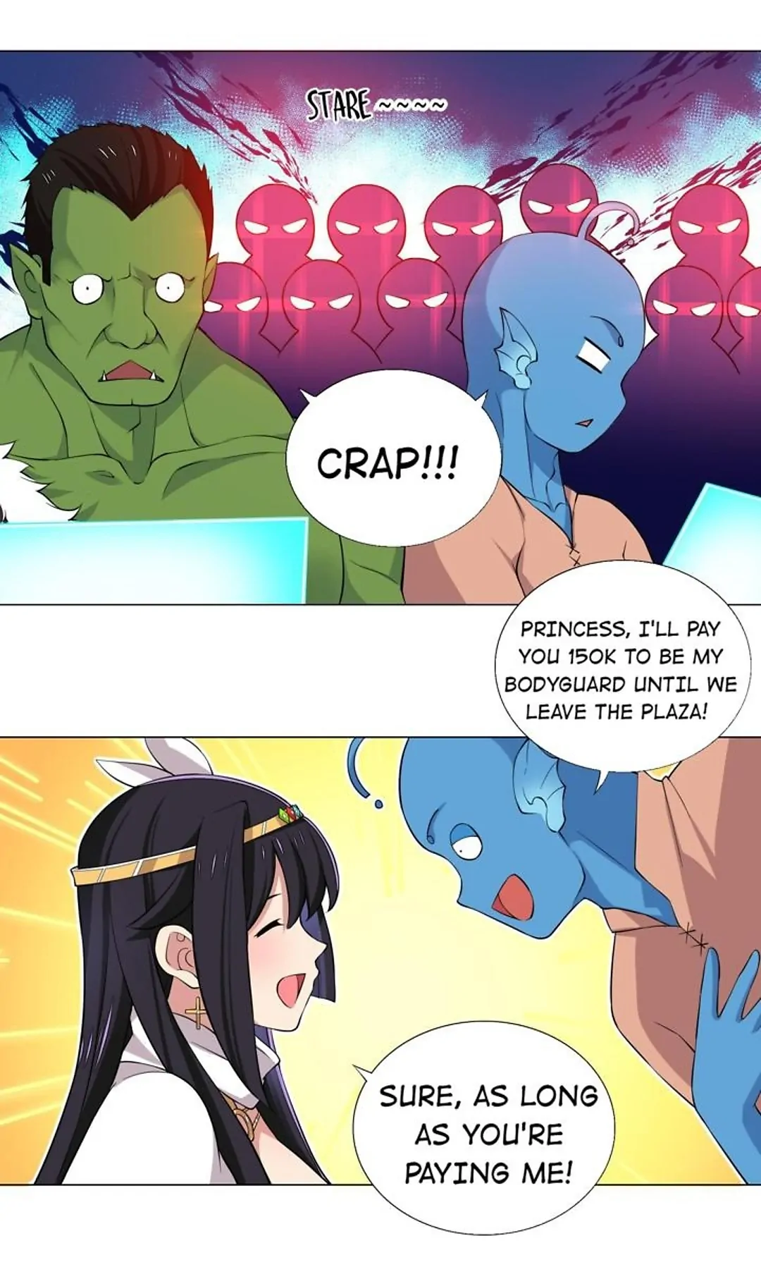 I Was Reincarnated Into a Super God, but Also Become a Lucky 666 Princess of Destiny Chapter 26 - page 12