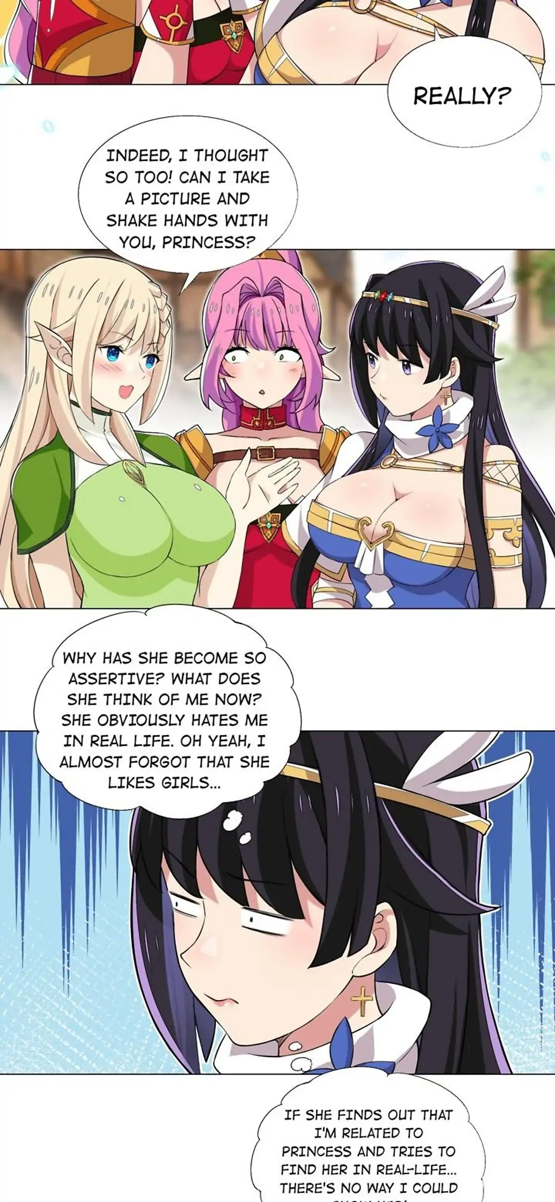 I Was Reincarnated Into a Super God, but Also Become a Lucky 666 Princess of Destiny Chapter 27 - page 15