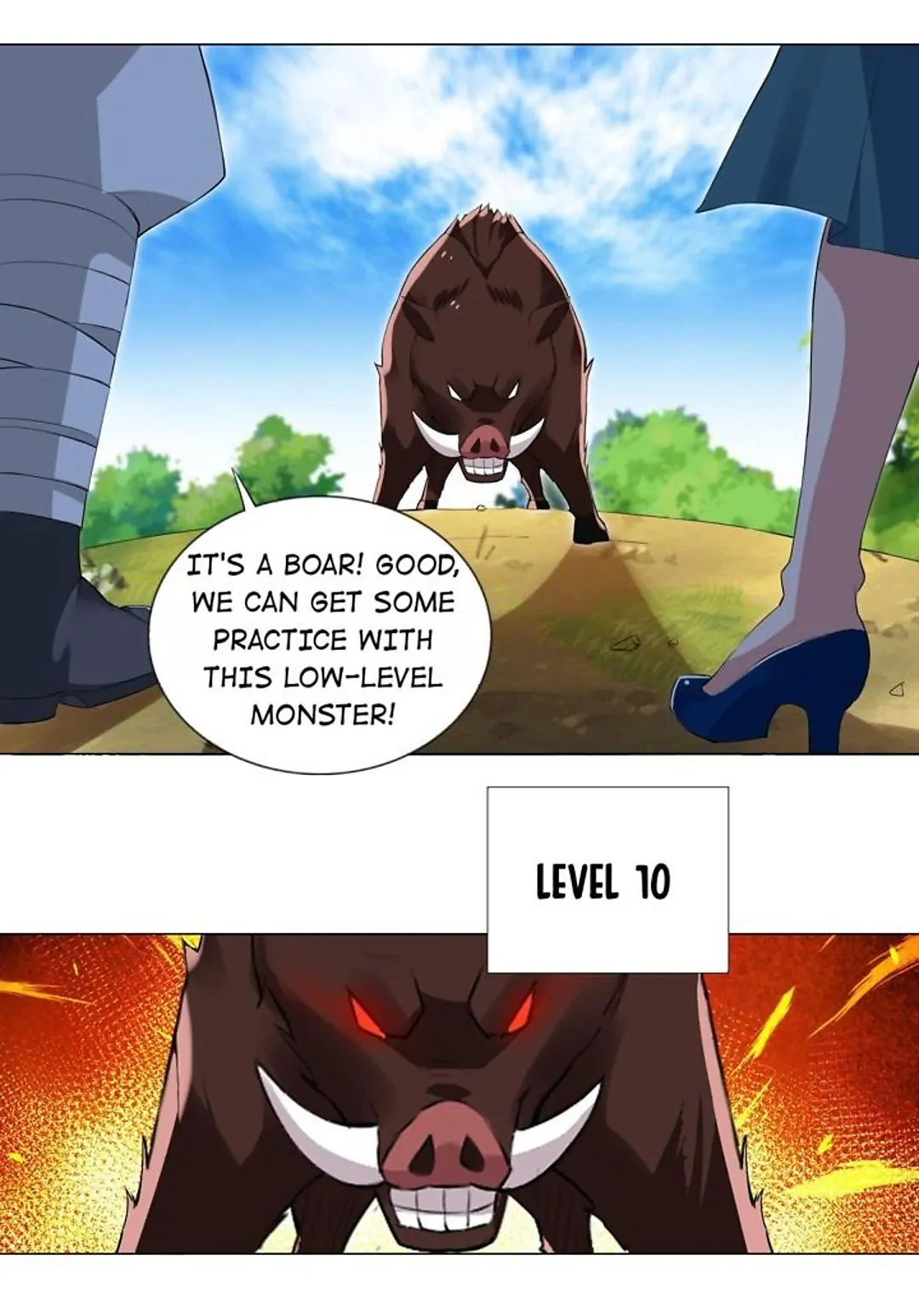 I Was Reincarnated Into a Super God, but Also Become a Lucky 666 Princess of Destiny Chapter 27 - page 32
