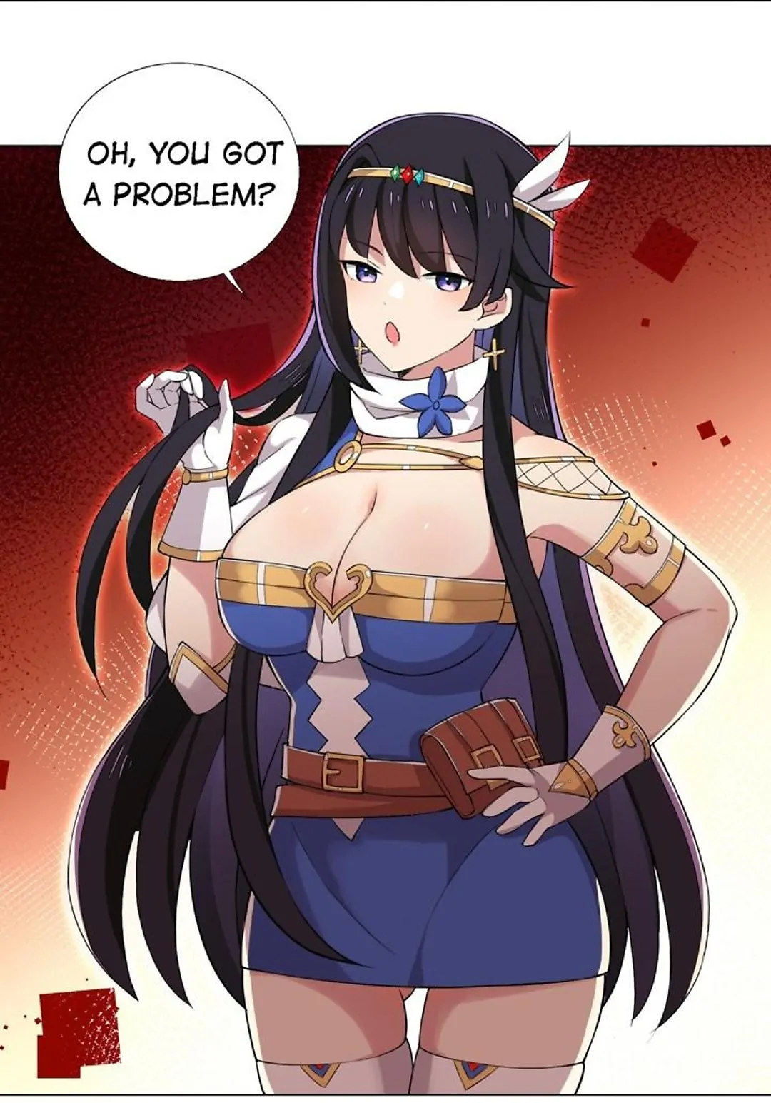 I Was Reincarnated Into a Super God, but Also Become a Lucky 666 Princess of Destiny Chapter 28 - page 23
