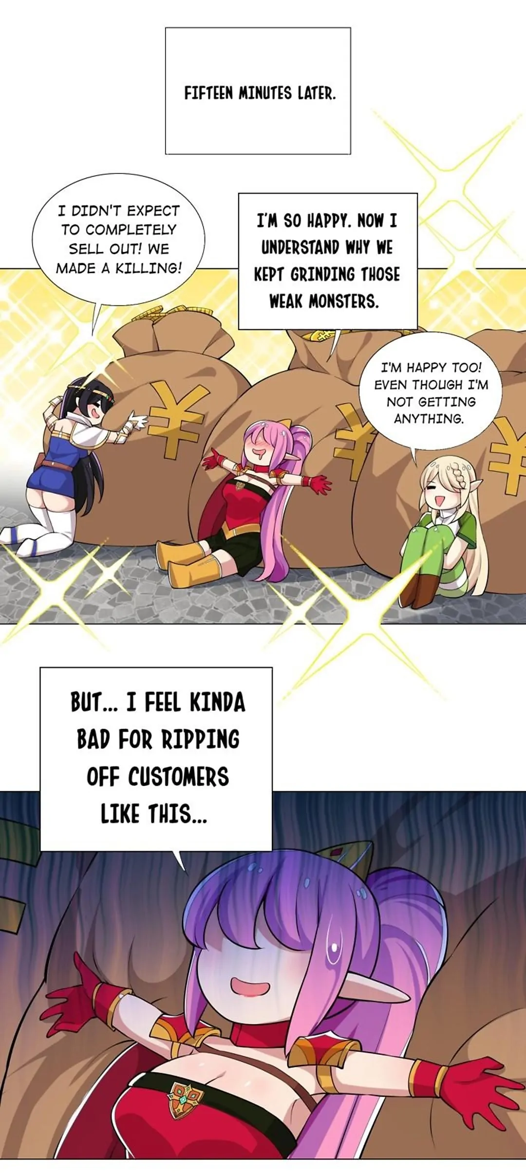 I Was Reincarnated Into a Super God, but Also Become a Lucky 666 Princess of Destiny Chapter 30 - page 6