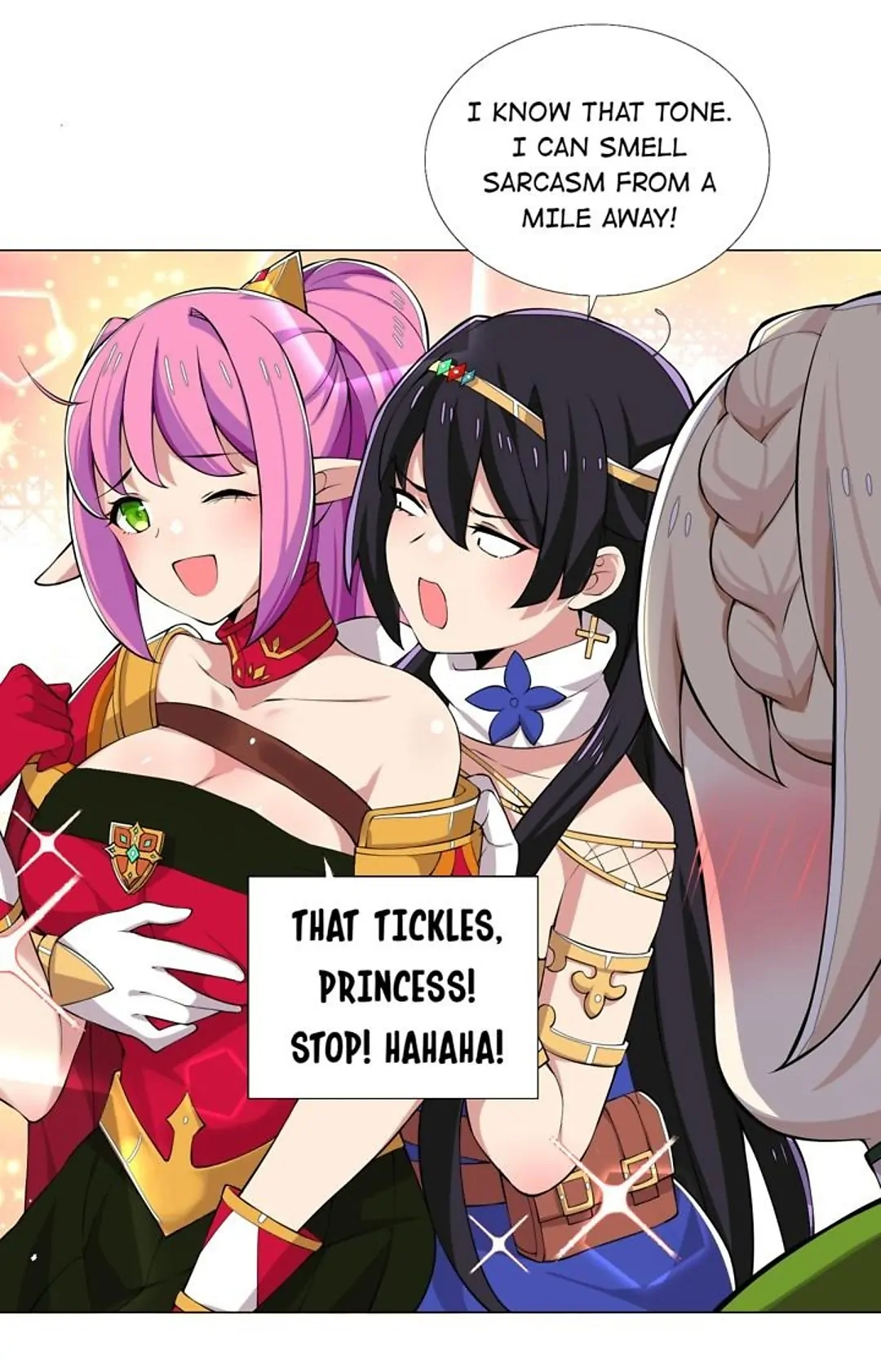 I Was Reincarnated Into a Super God, but Also Become a Lucky 666 Princess of Destiny Chapter 30 - page 9