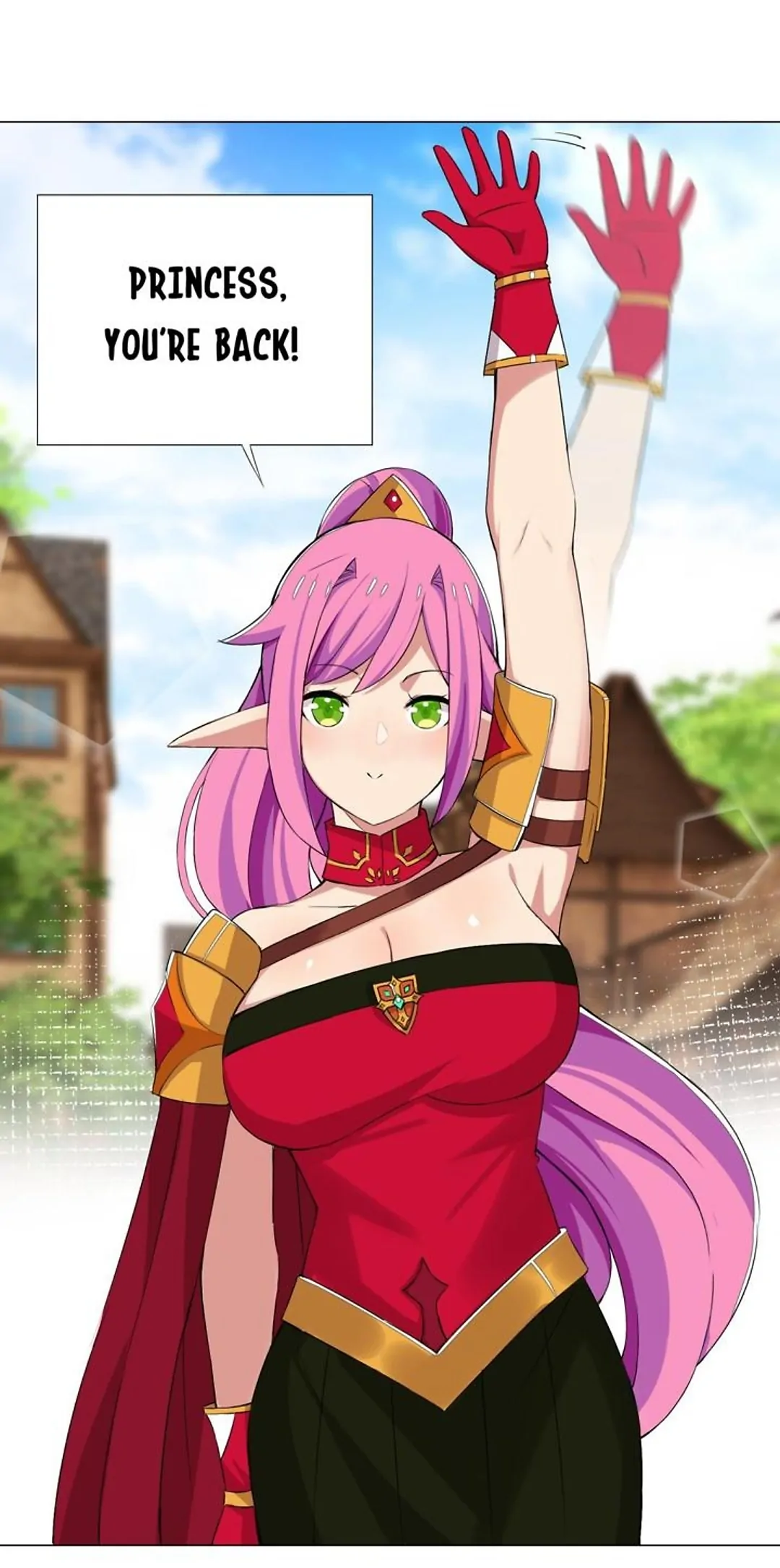 I Was Reincarnated Into a Super God, but Also Become a Lucky 666 Princess of Destiny Chapter 31 - page 13